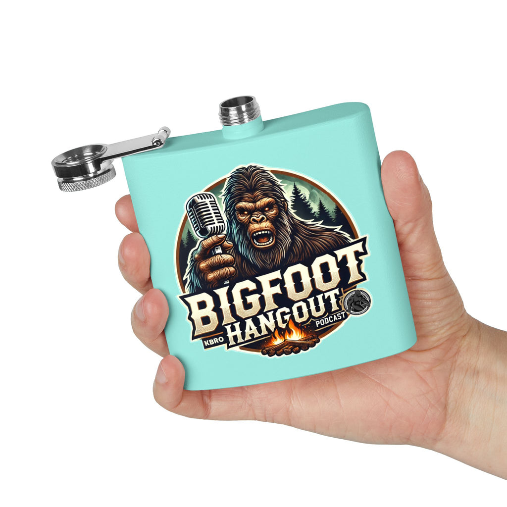 The Bigfoot Hangout – Stainless Steel Flask