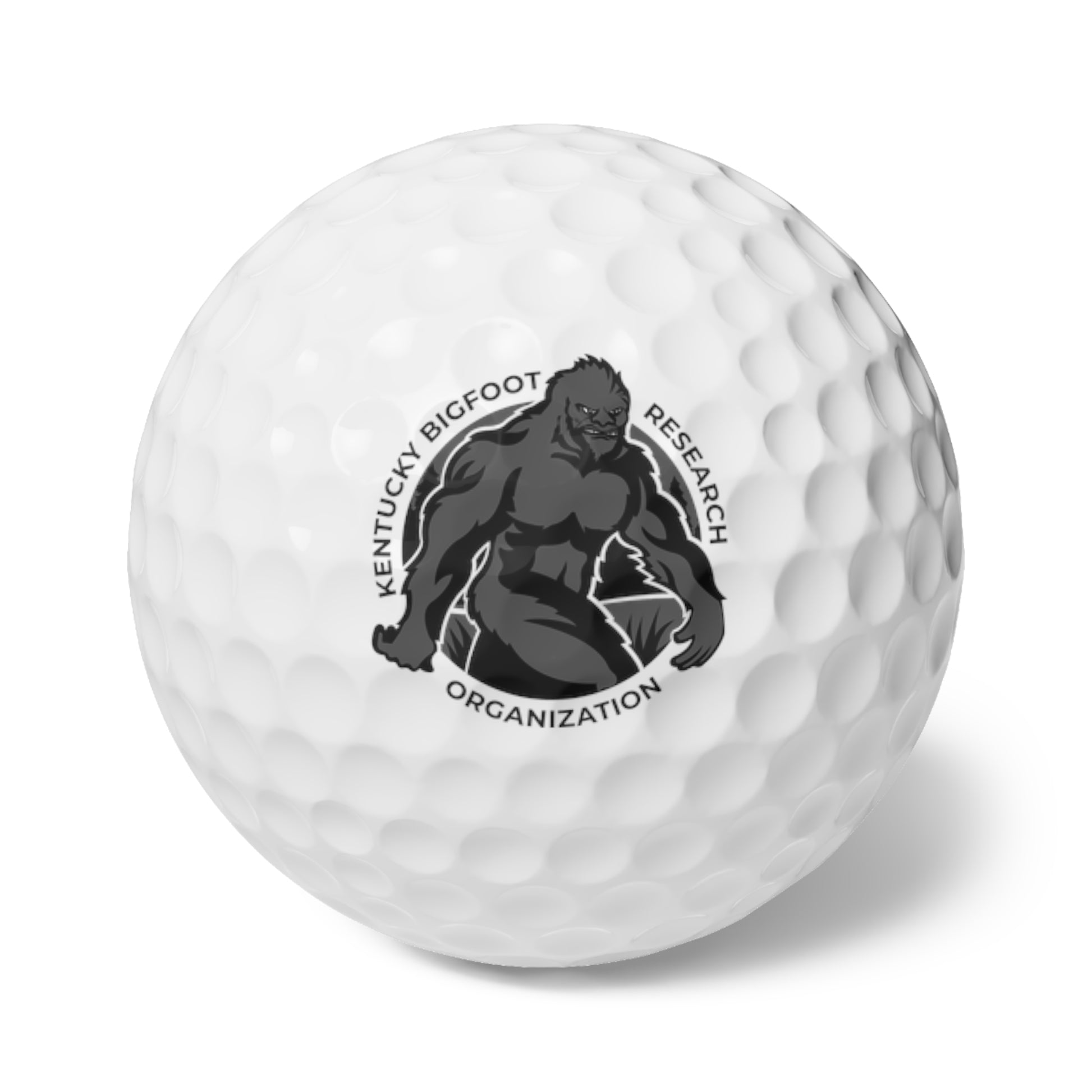 KBRO Official Emblem Golf Balls, 6pcs