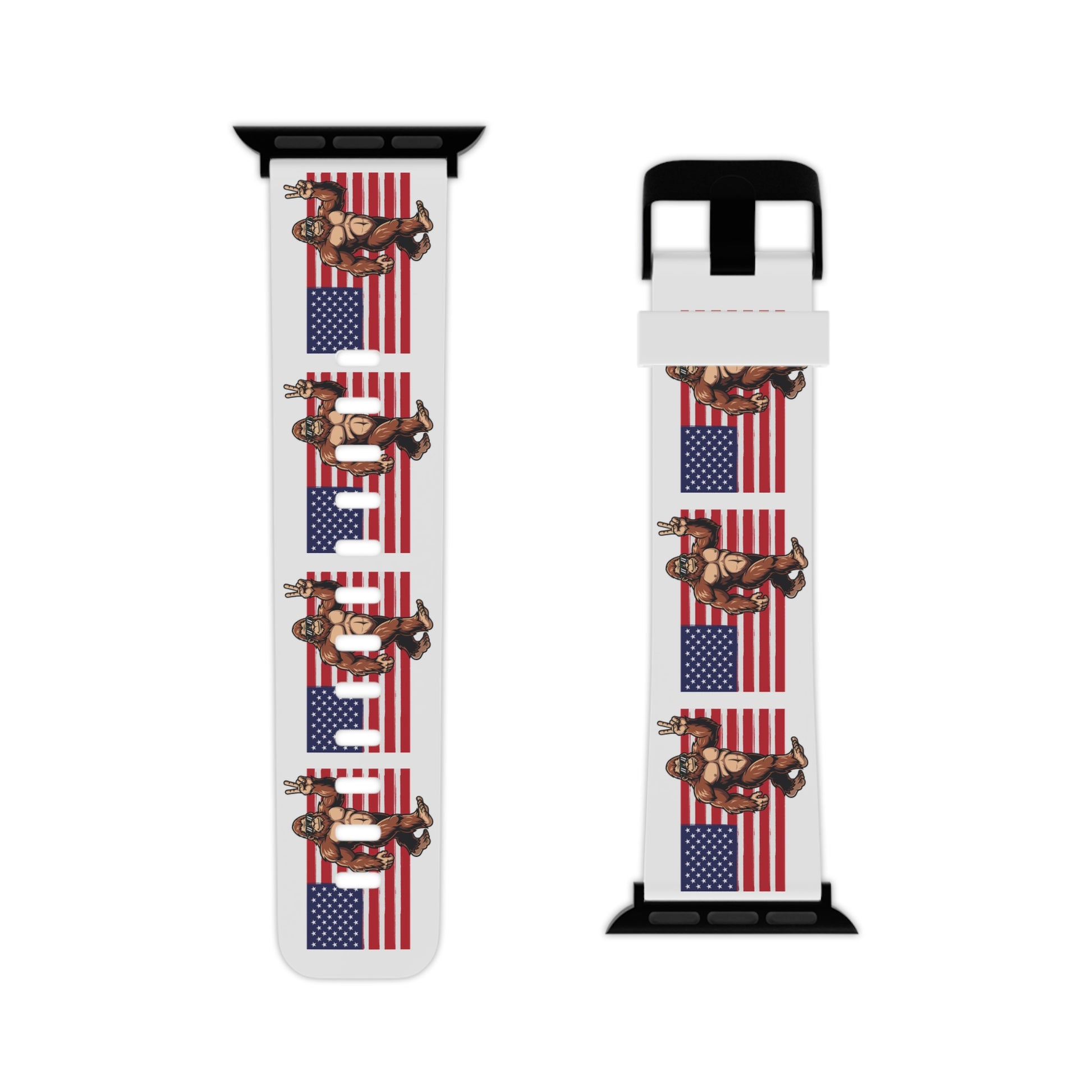 Patriotic Peace Squatch – Freedom Edition Watch Band