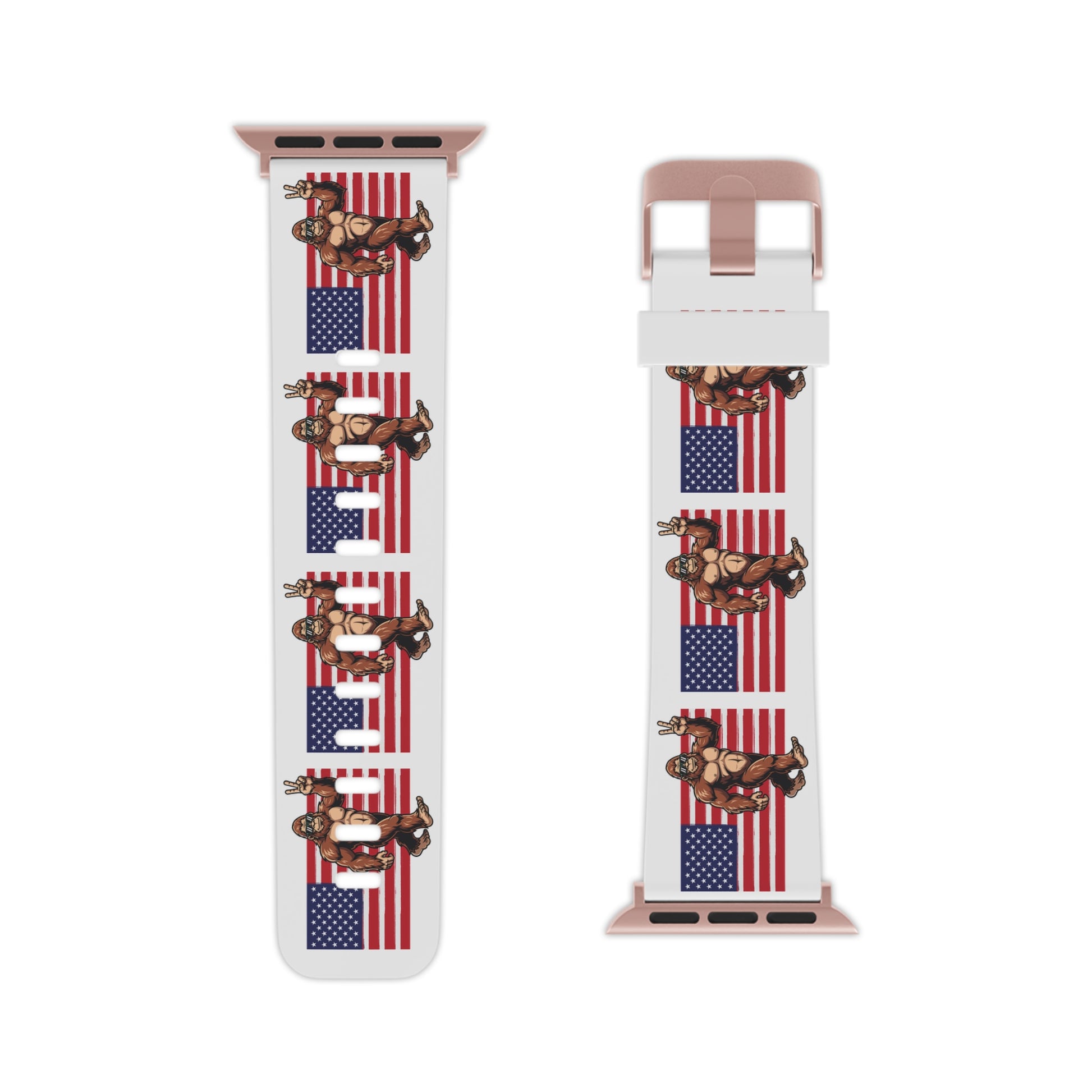 Patriotic Peace Squatch – Freedom Edition Watch Band