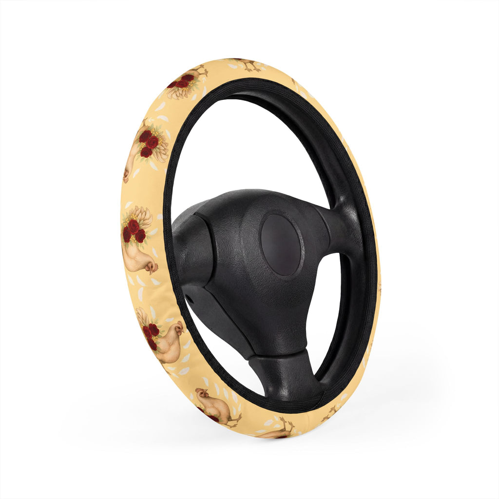 Mother Clucker Bloom Steering Wheel Cover