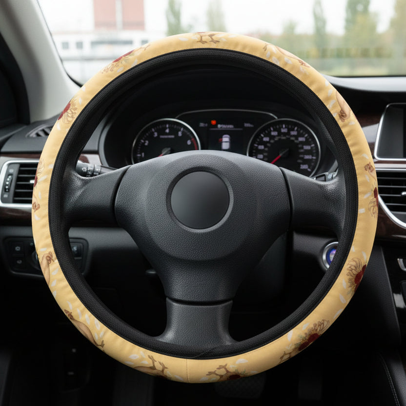 Mother Clucker Bloom Steering Wheel Cover