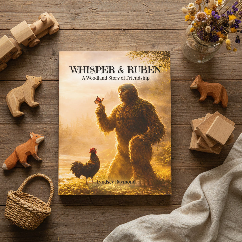Whisper & Ruben Children's Book | Bigfoot Woodland Story About Friendship | Ages 4–9