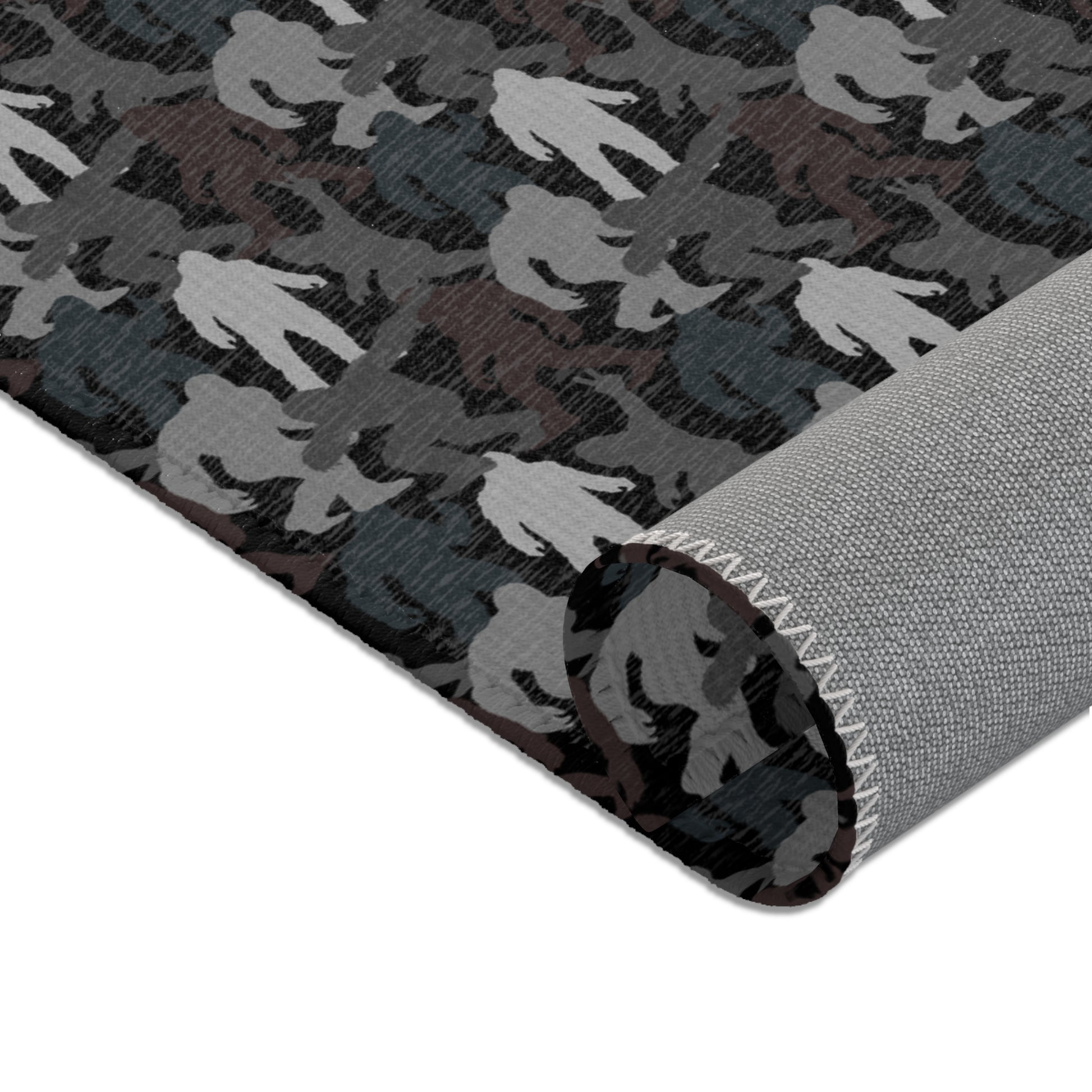 Shadow Stalker Camo – Woven Chenille Rug