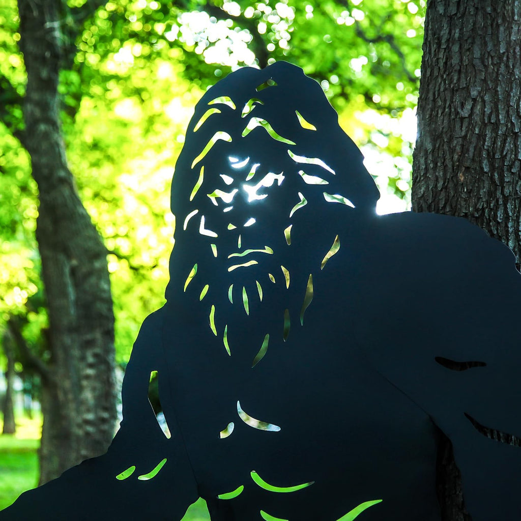 Life Size 7'4" Bigfoot Yard Decor