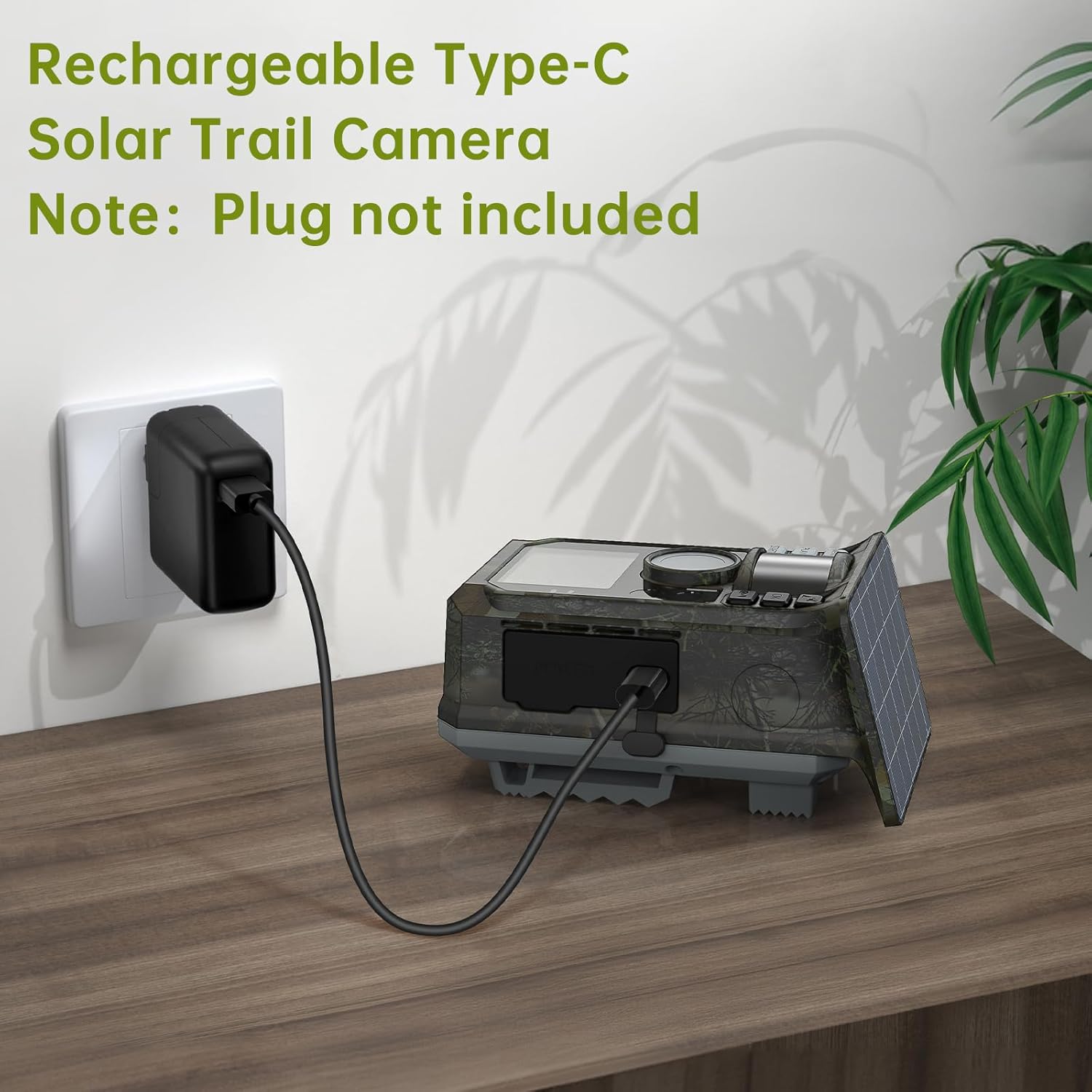 Solar Trail Camera 4K 64MP Game Camera