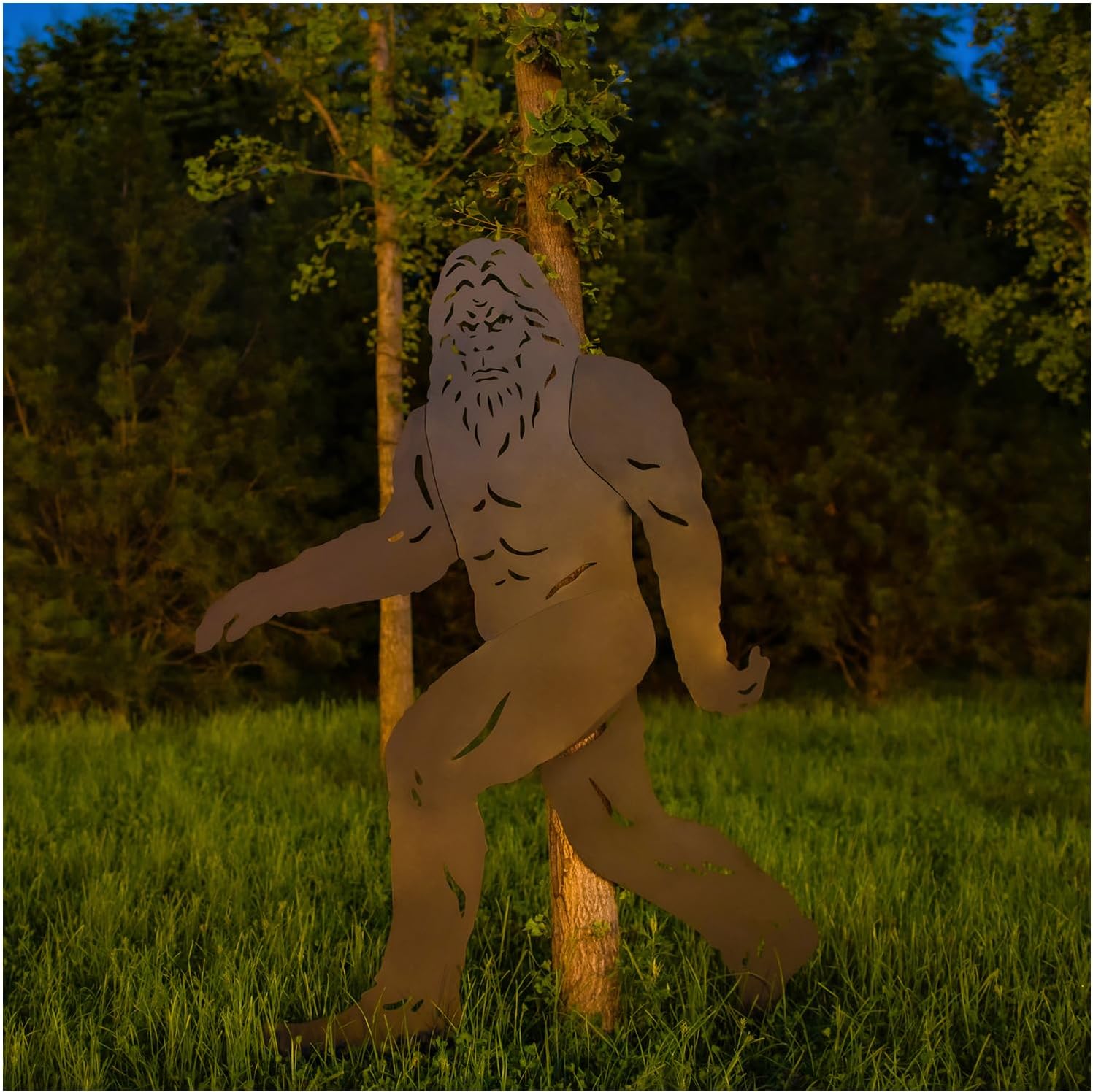 Life Size 7'4" Bigfoot Yard Decor