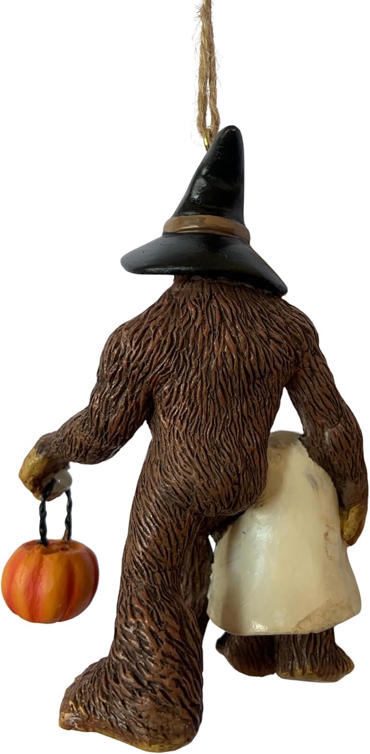 Bigfoot Trick-or-Treat Ornament