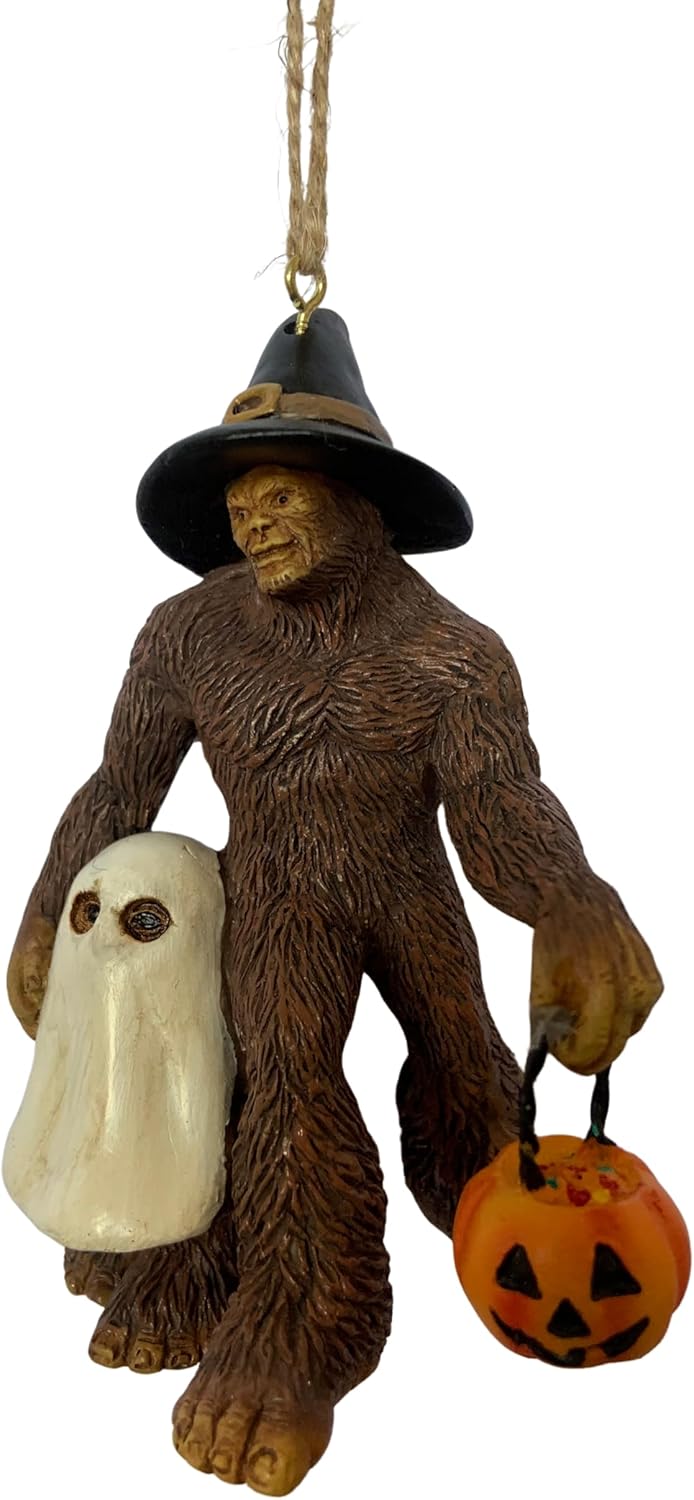Bigfoot Trick-or-Treat Ornament