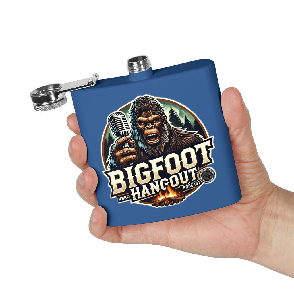 The Bigfoot Hangout – Stainless Steel Flask