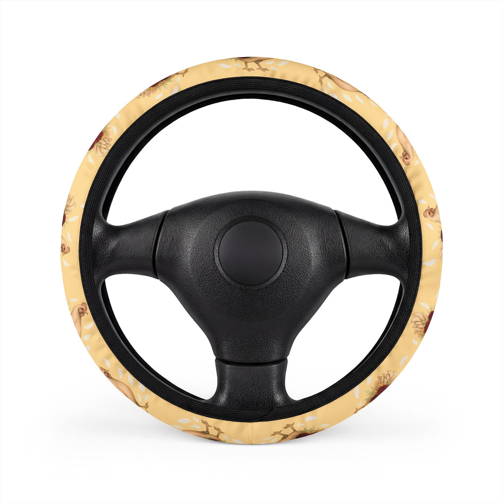Mother Clucker Bloom Steering Wheel Cover