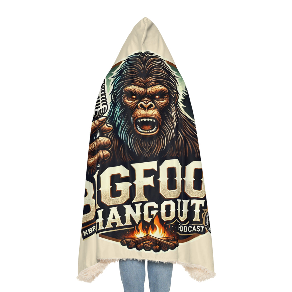 The Bigfoot Hangout – Hooded Snuggle Blanket