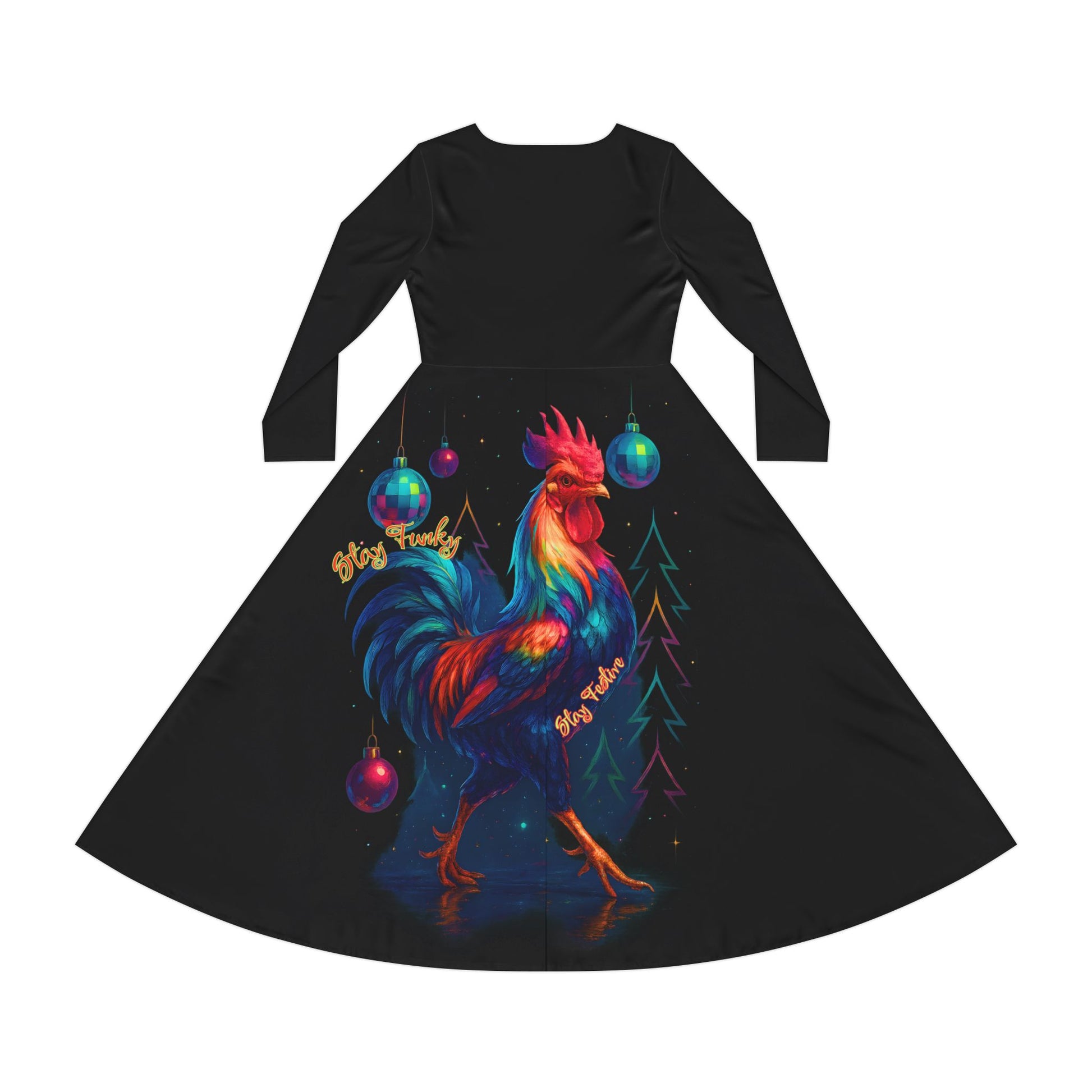 Stay Funky, Stay Festive – Holiday Dance Dress