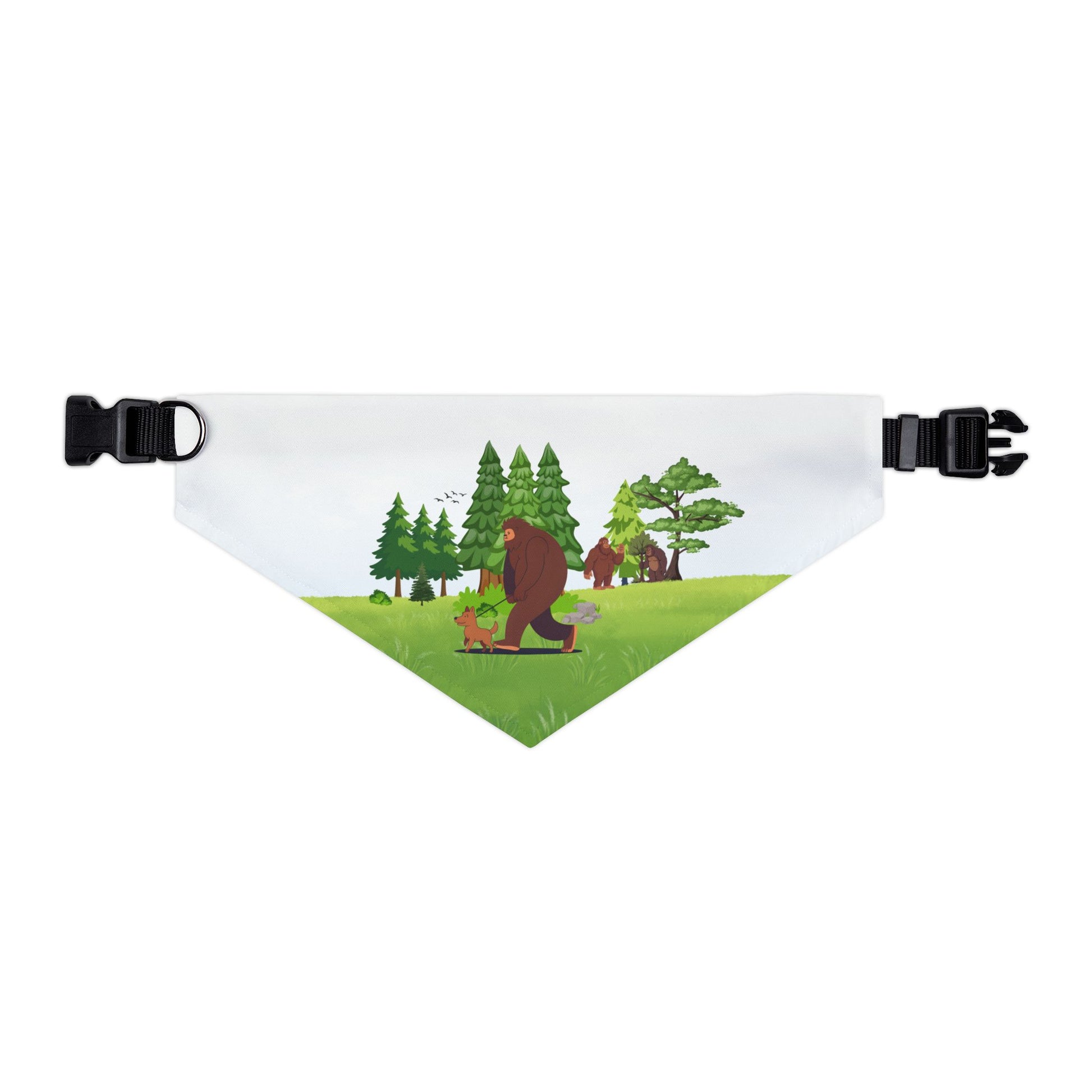 Bigfoot Adventure Pet Bandana Collar