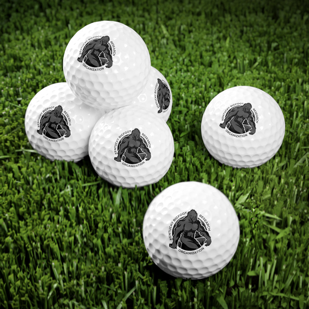 KBRO Official Emblem Golf Balls, 6pcs