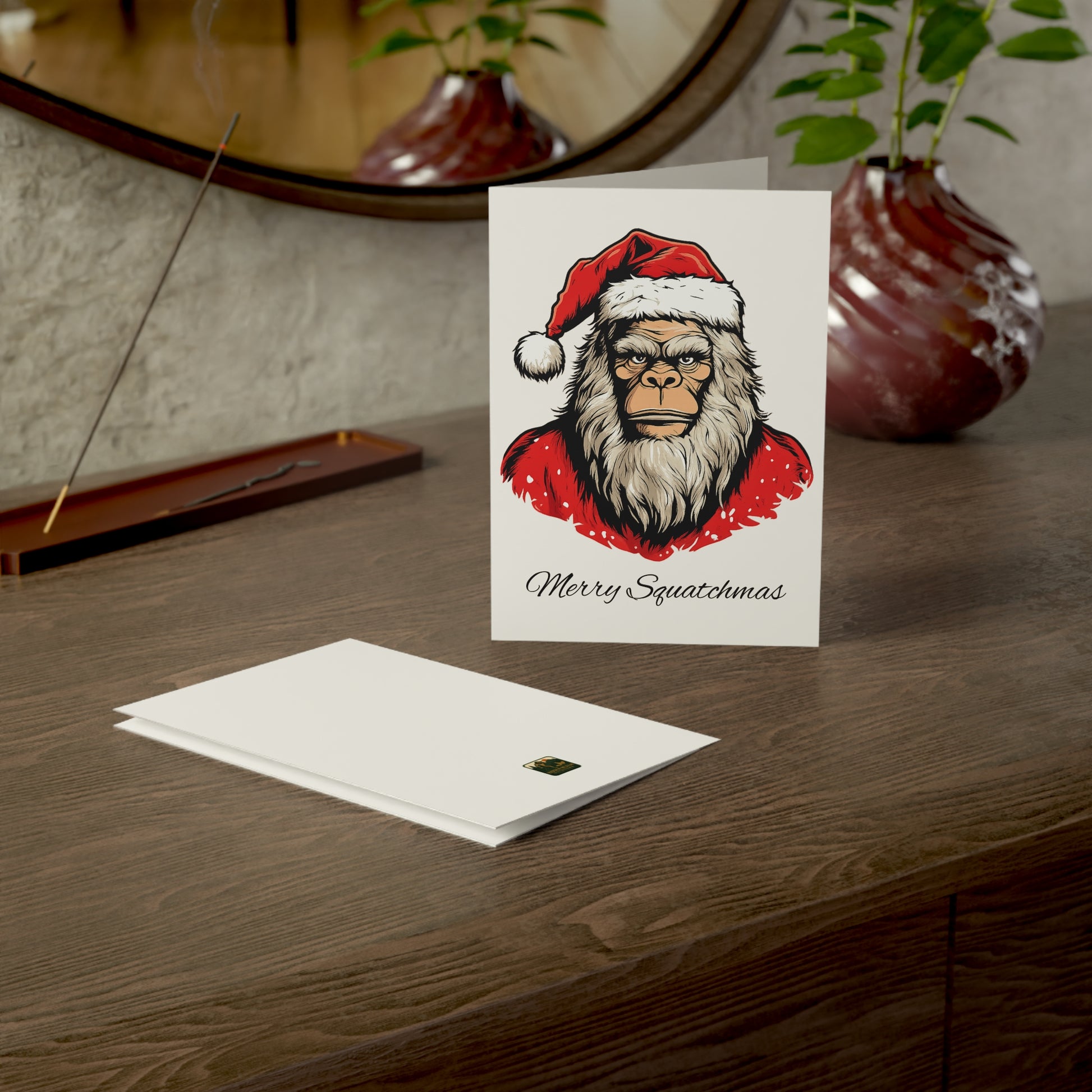 Santa Squatch – Legendary Christmas Card Set