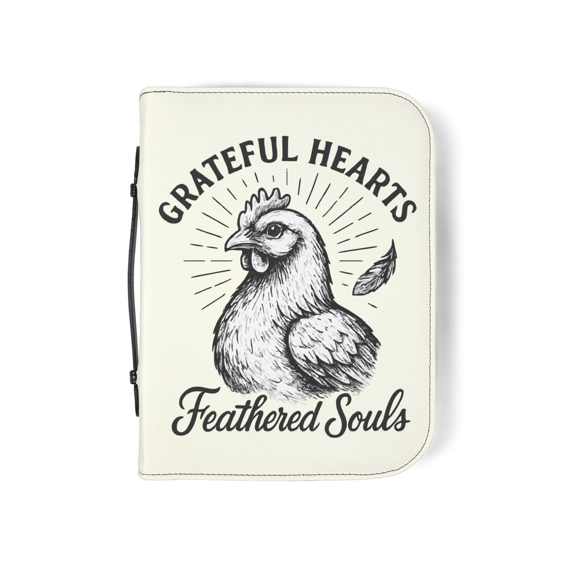 Grateful Hearts, Feathered Souls Bible Cover