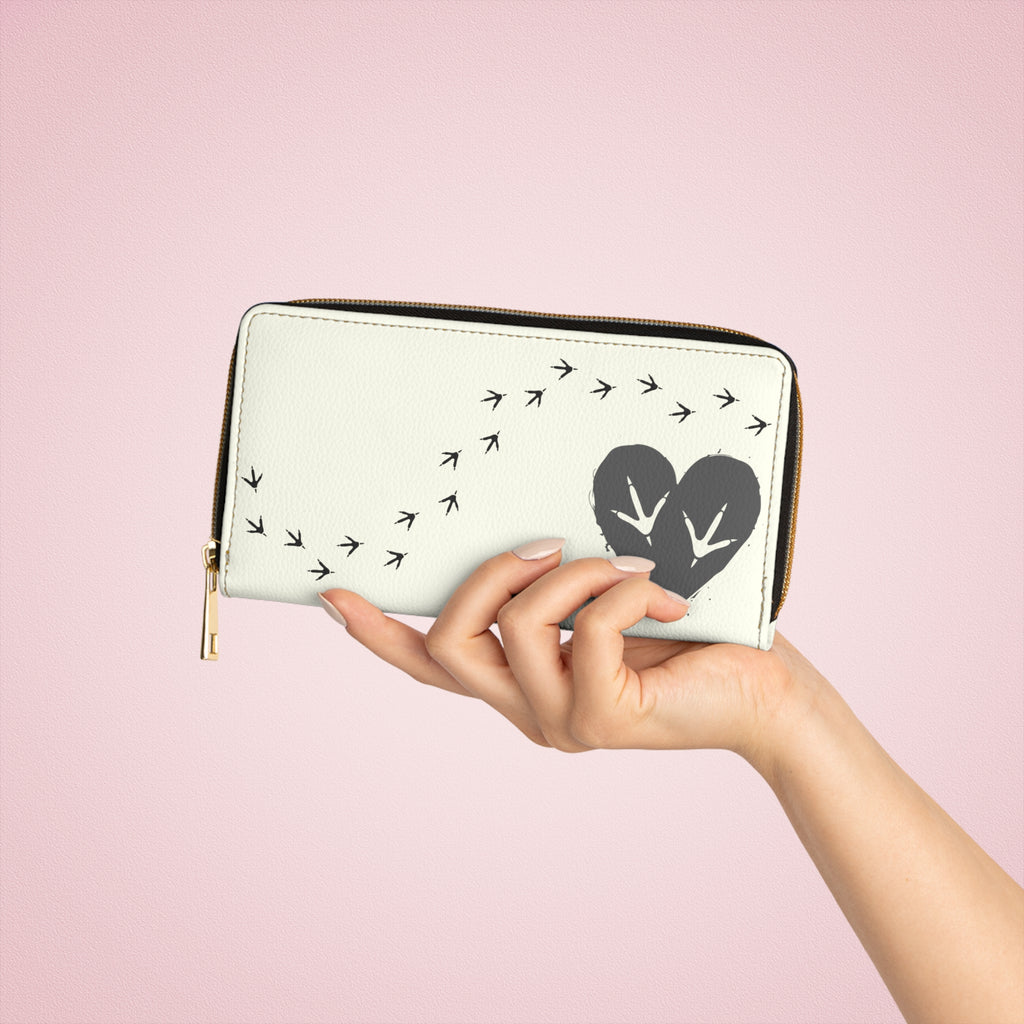 Heart of the Coop – Zipper Wallet