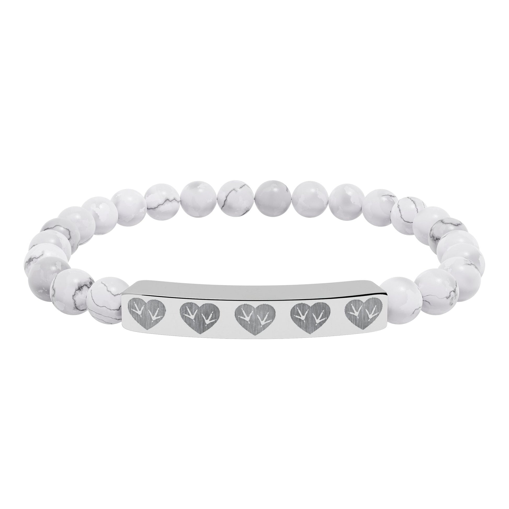 Heart of the Coop Natural Stone Bracelet