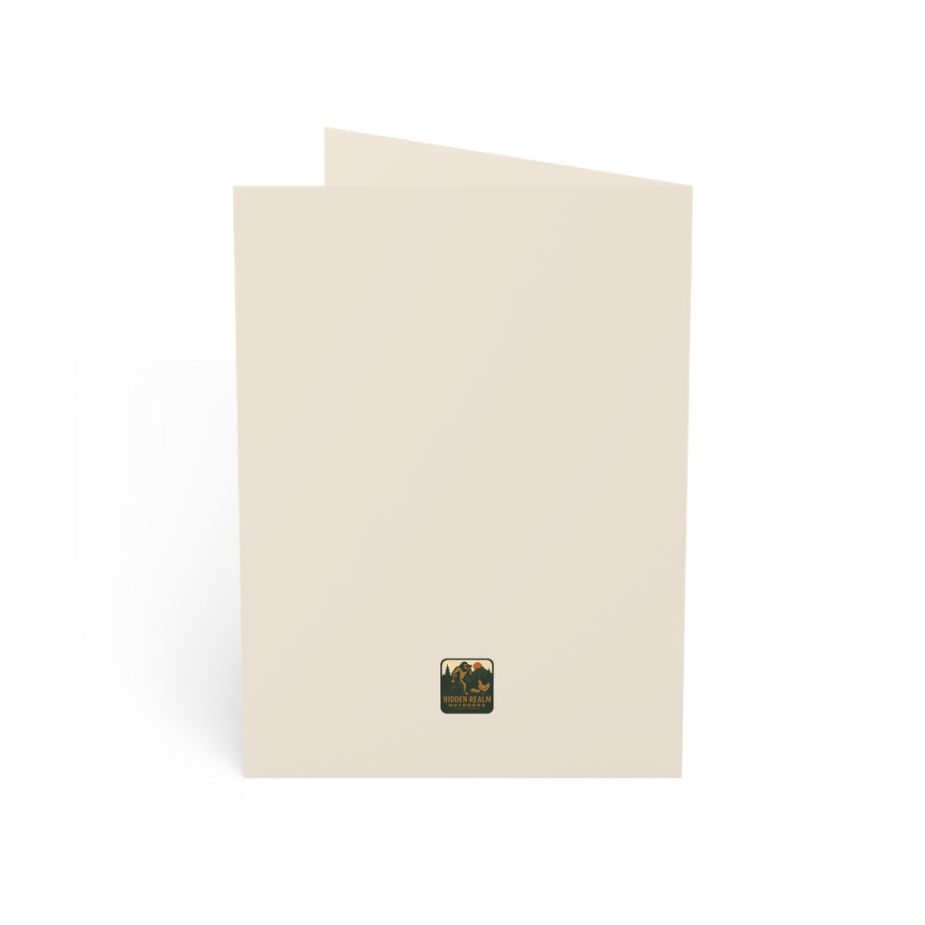 Reindeer Squatch – Legendary Christmas Card Set