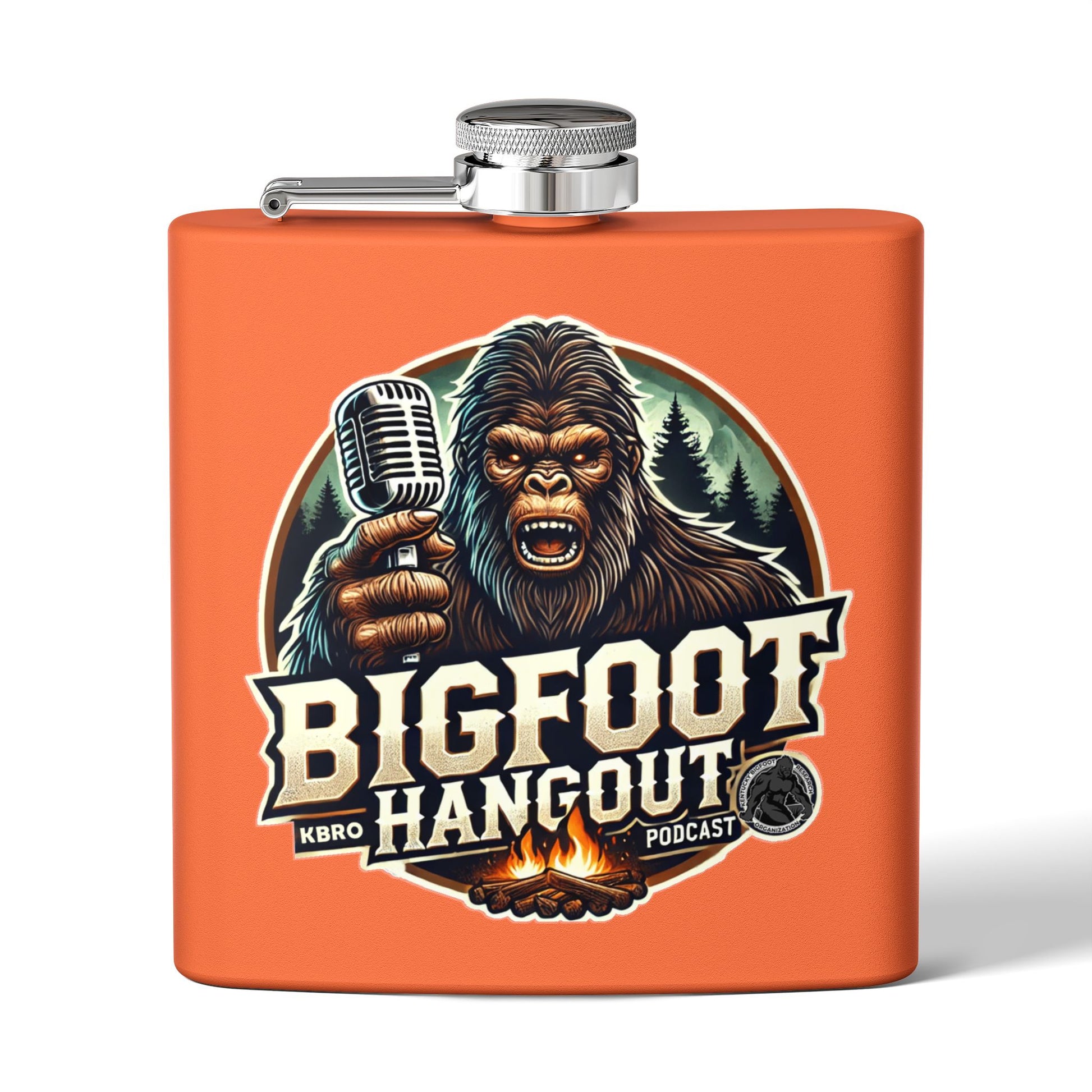 The Bigfoot Hangout – Stainless Steel Flask