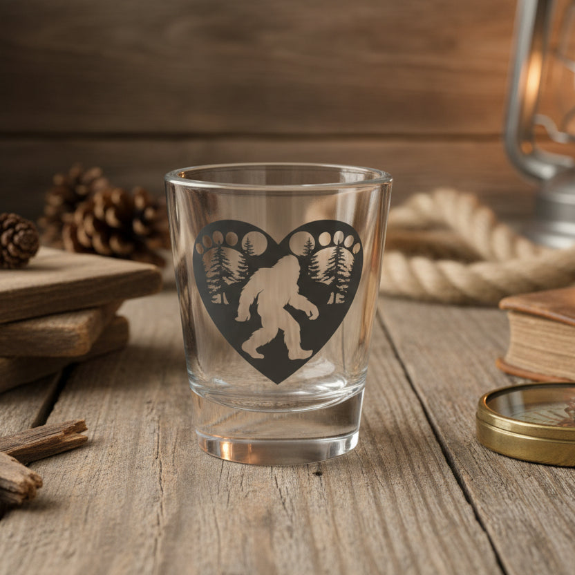 Dark Heart of the Wild Shot Glass