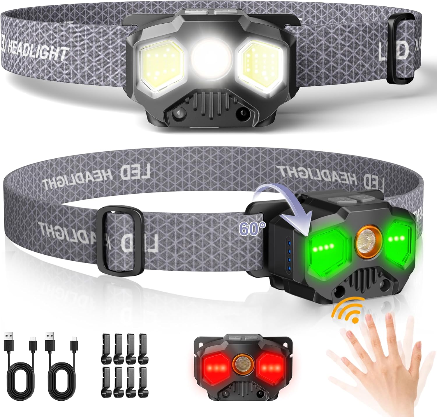 Favorlite 1400 LM Rechargeable Headlamp – One Beast of a Light