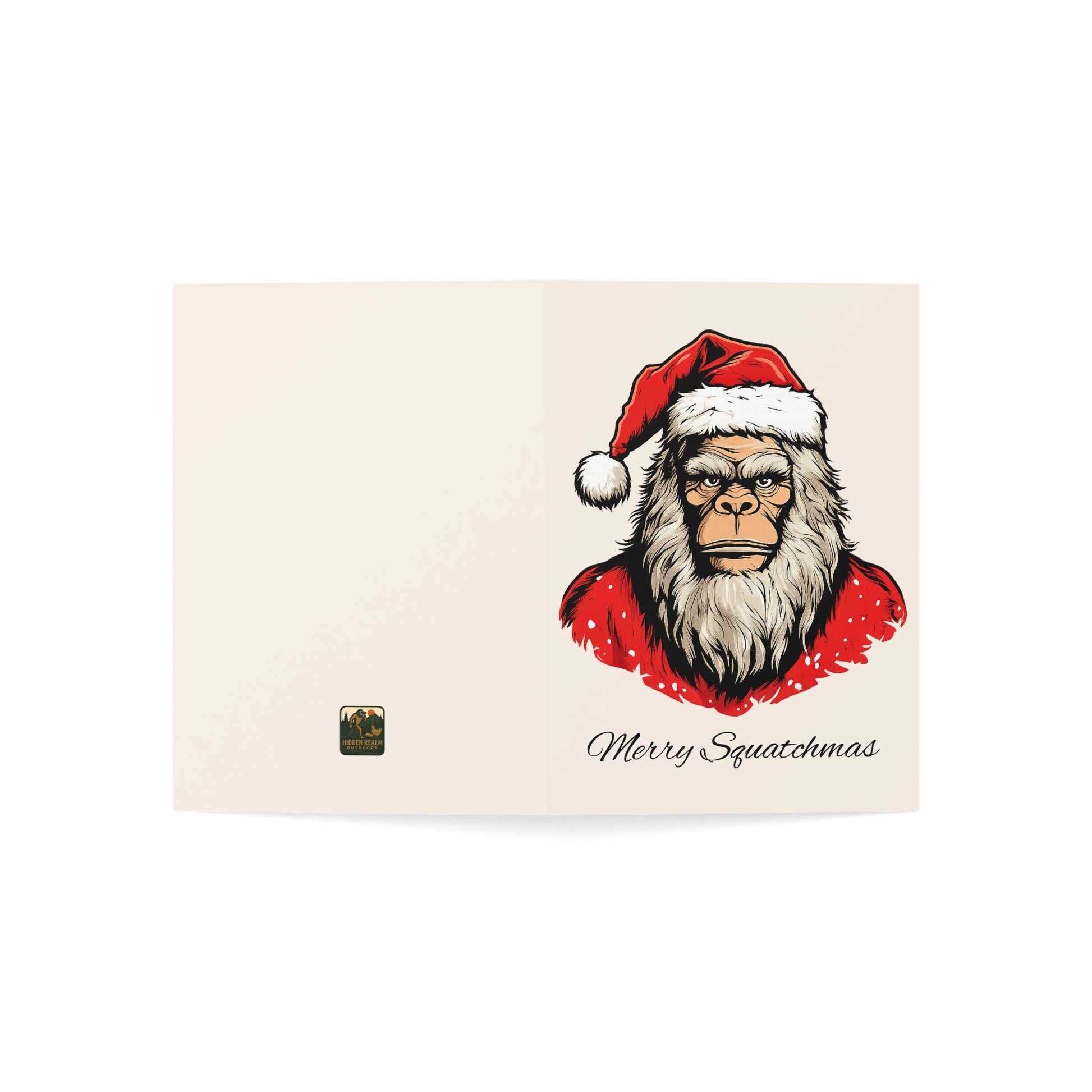 Santa Squatch – Legendary Christmas Card Set
