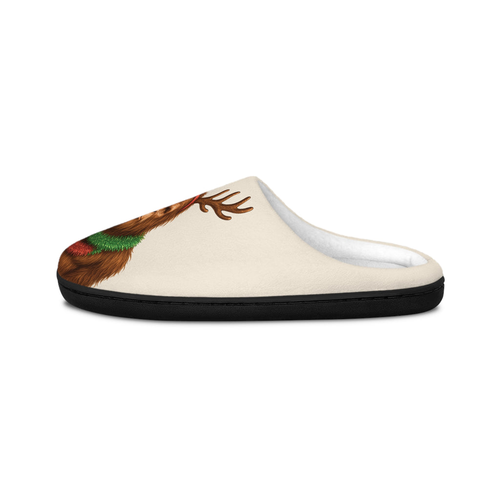 Reindeer Squatch – Women’s Indoor Slippers