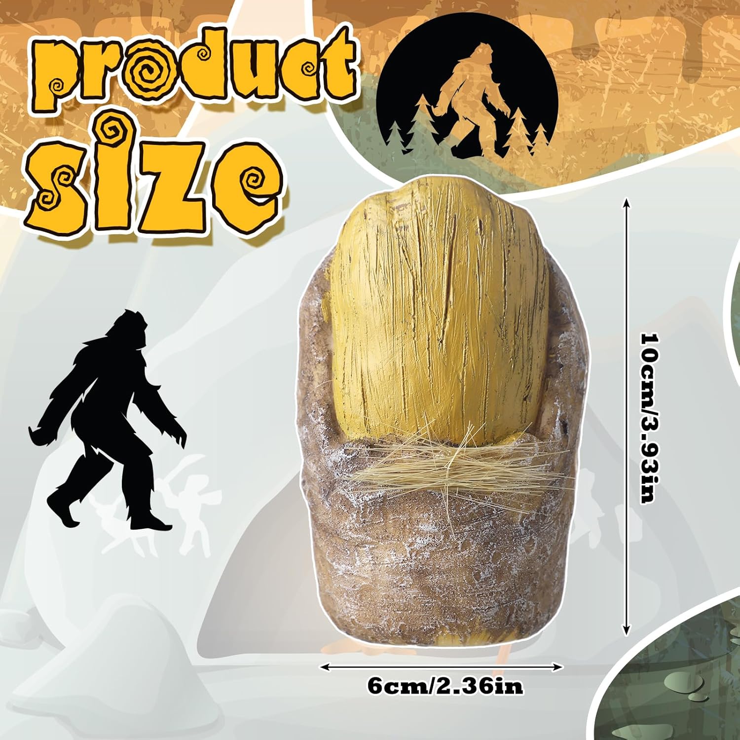 Bigfoot Toe Resin Ornament – The Ultimate Prank Collectible