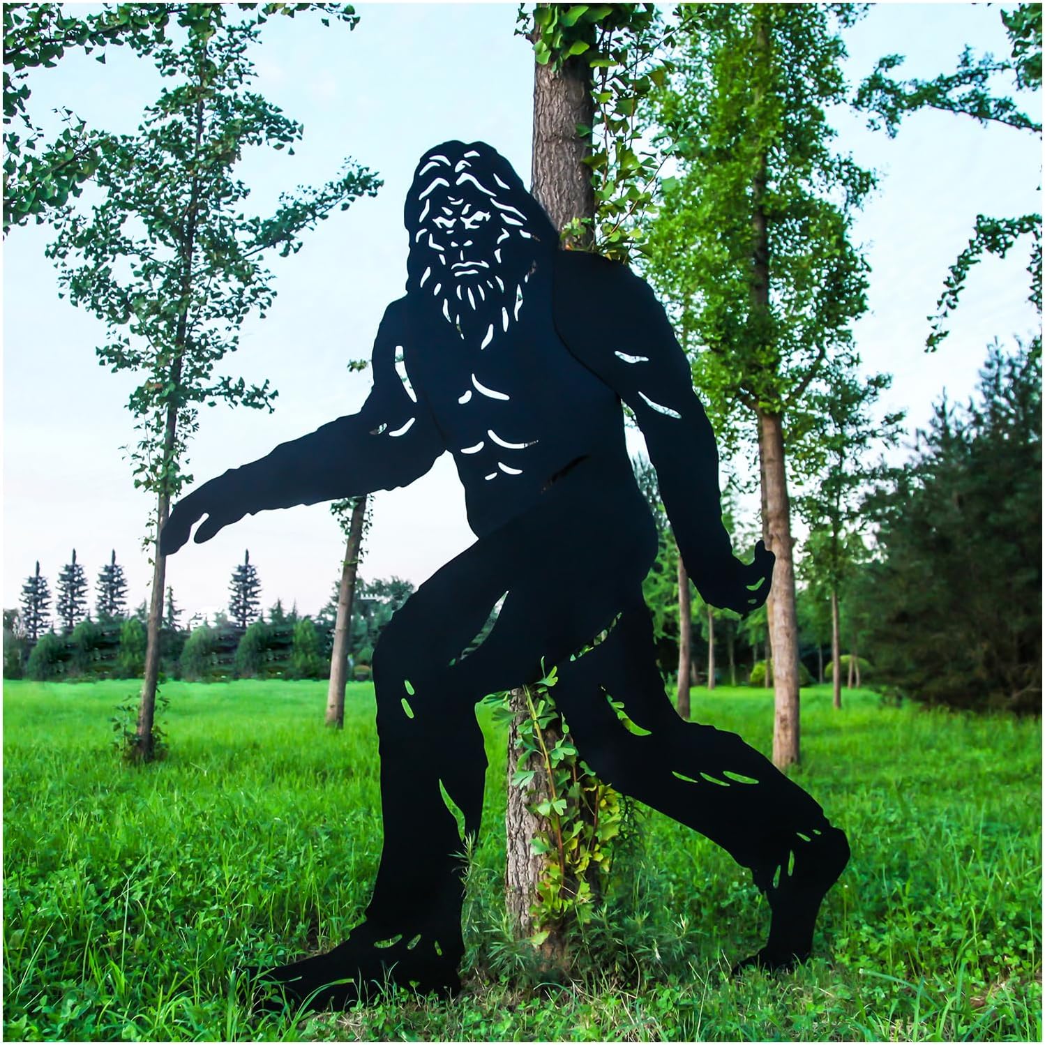Life Size 7'4" Bigfoot Yard Decor