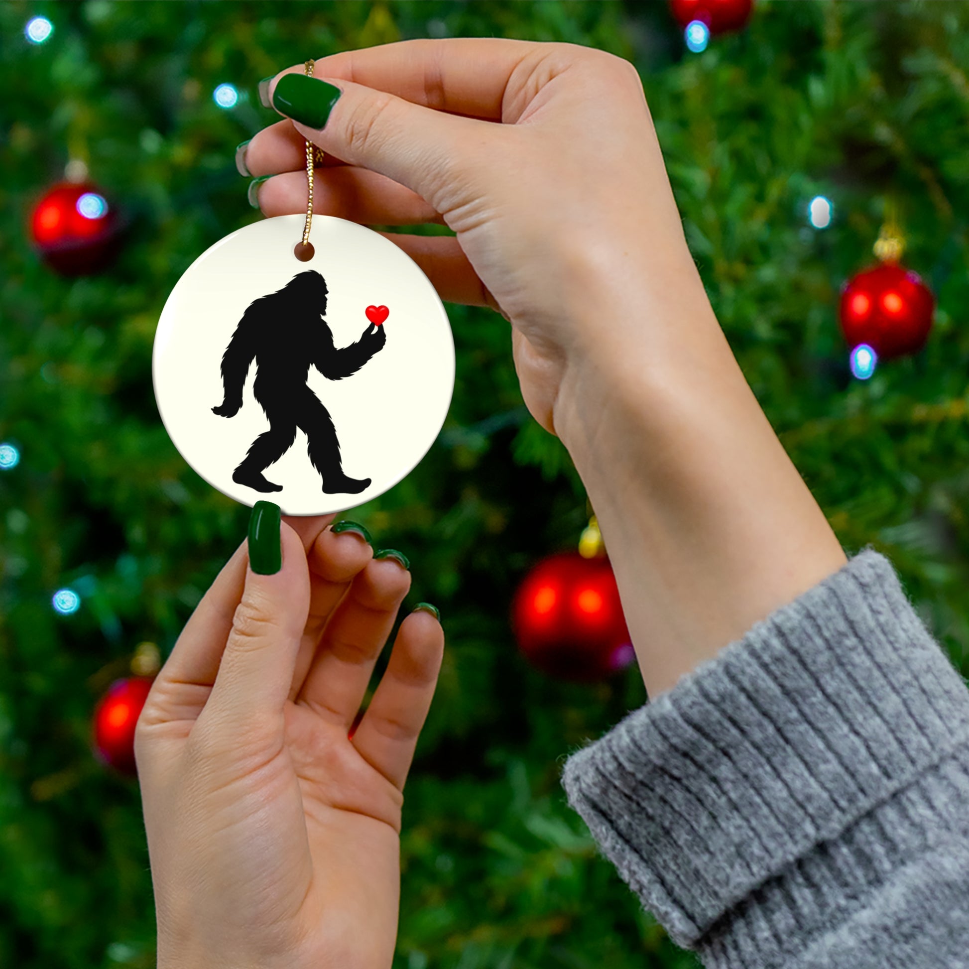 Gentle Giant – Valentine’s Ceramic Ornament