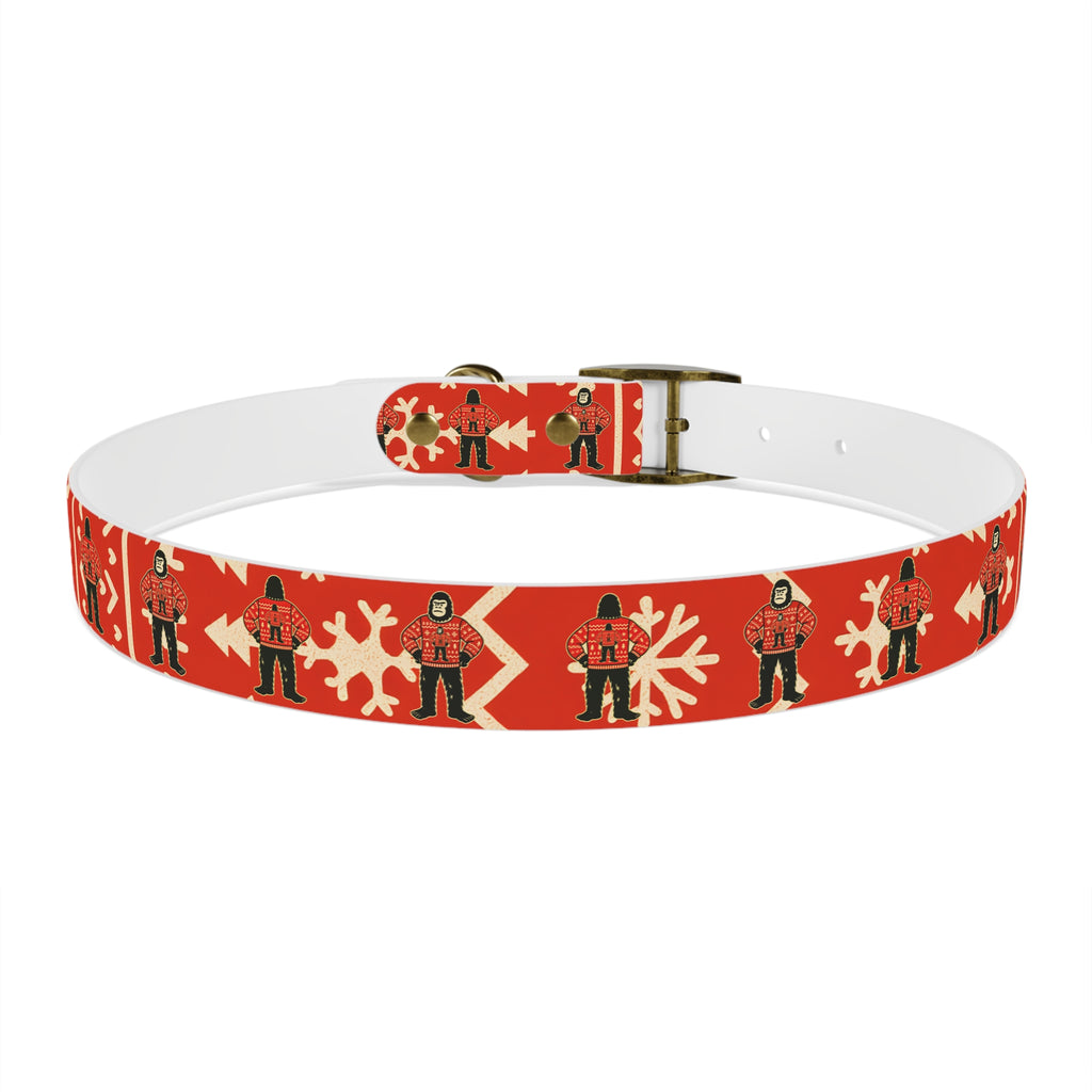 Bigfoot’s Ugly Christmas Sweater – Holiday Dog Collar