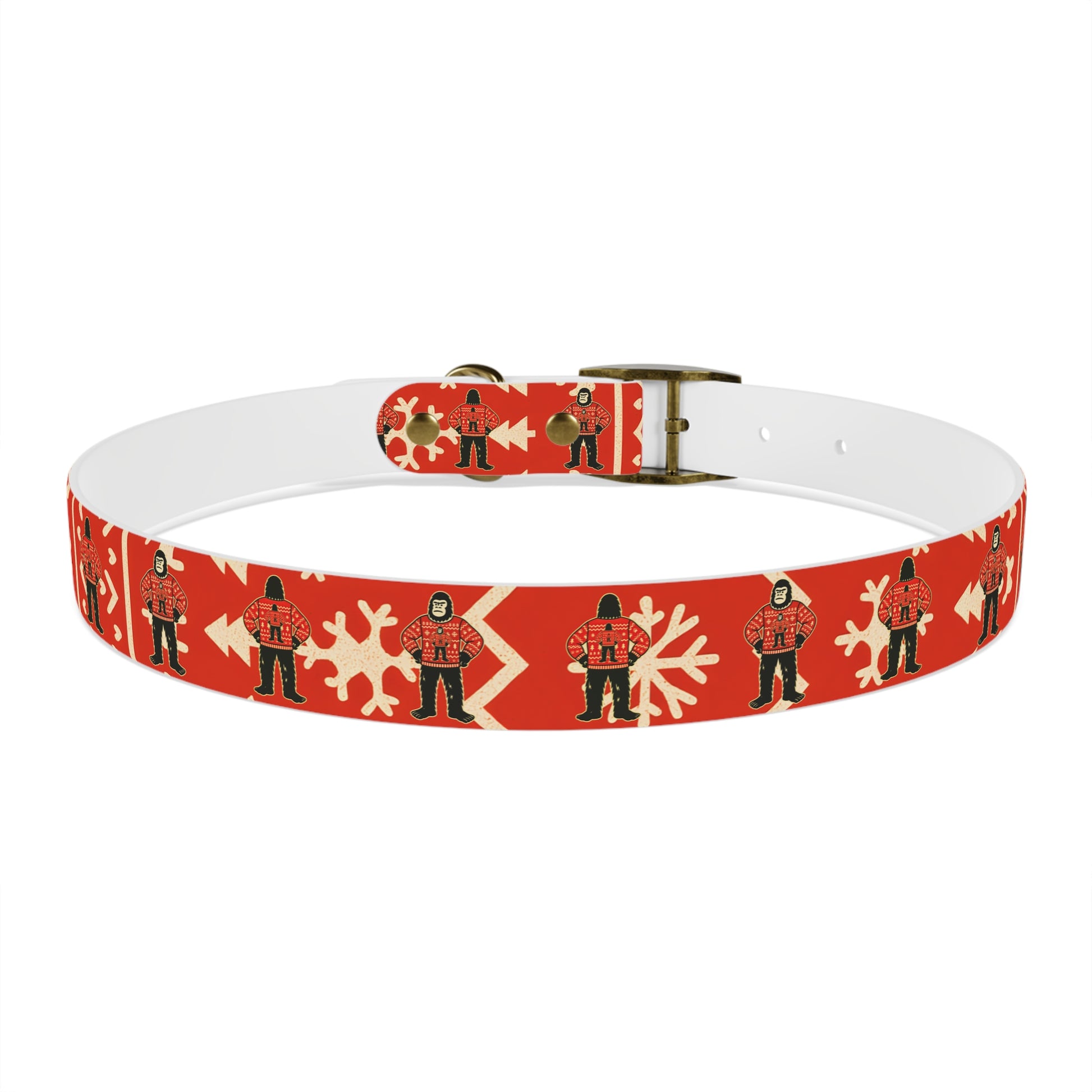 Bigfoot’s Ugly Christmas Sweater – Holiday Dog Collar