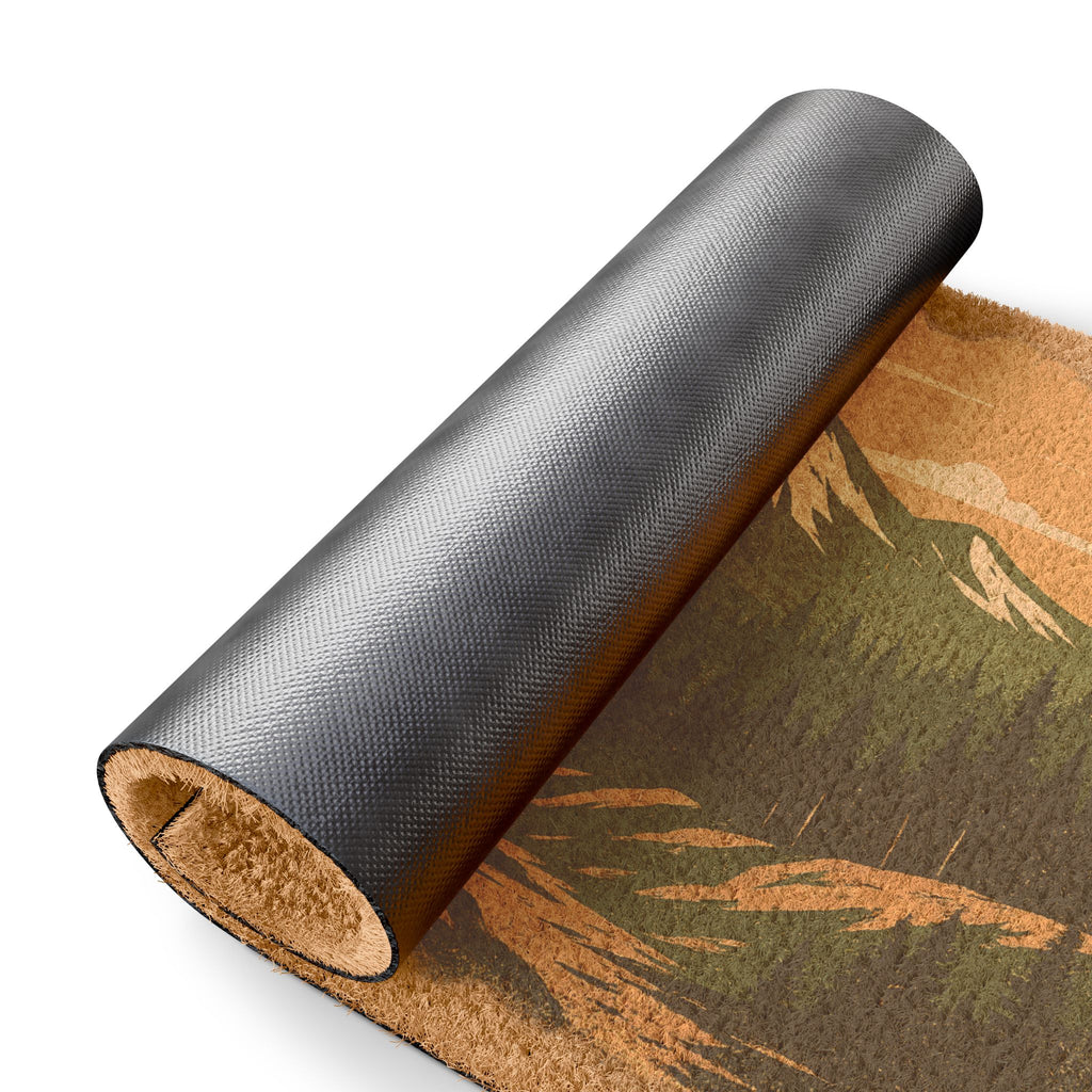 Let’s Just Go – Wander Wild Coir Doormat
