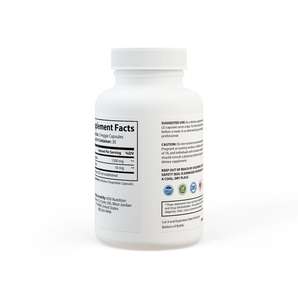 WildBound Ashwagandha and Black Pepper Supplement (60 capsules) - Hidden Realm Essentials