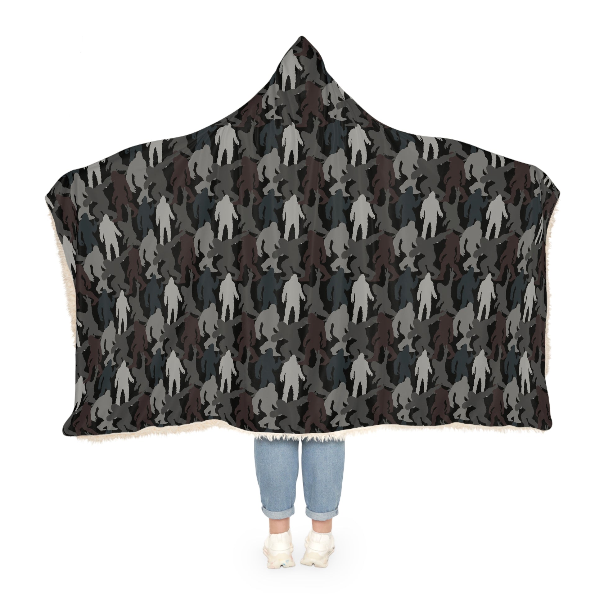 Shadow Stalker Camo – Hooded Snuggle Blanket