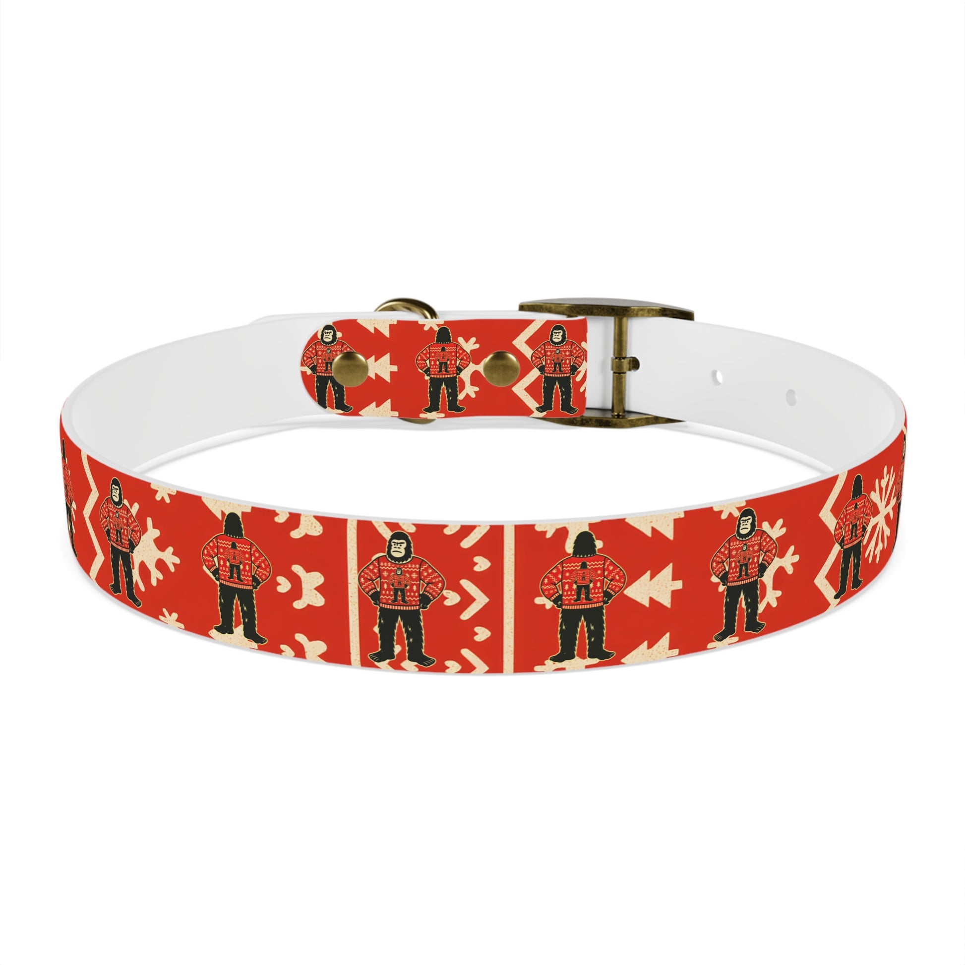 Bigfoot’s Ugly Christmas Sweater – Holiday Dog Collar