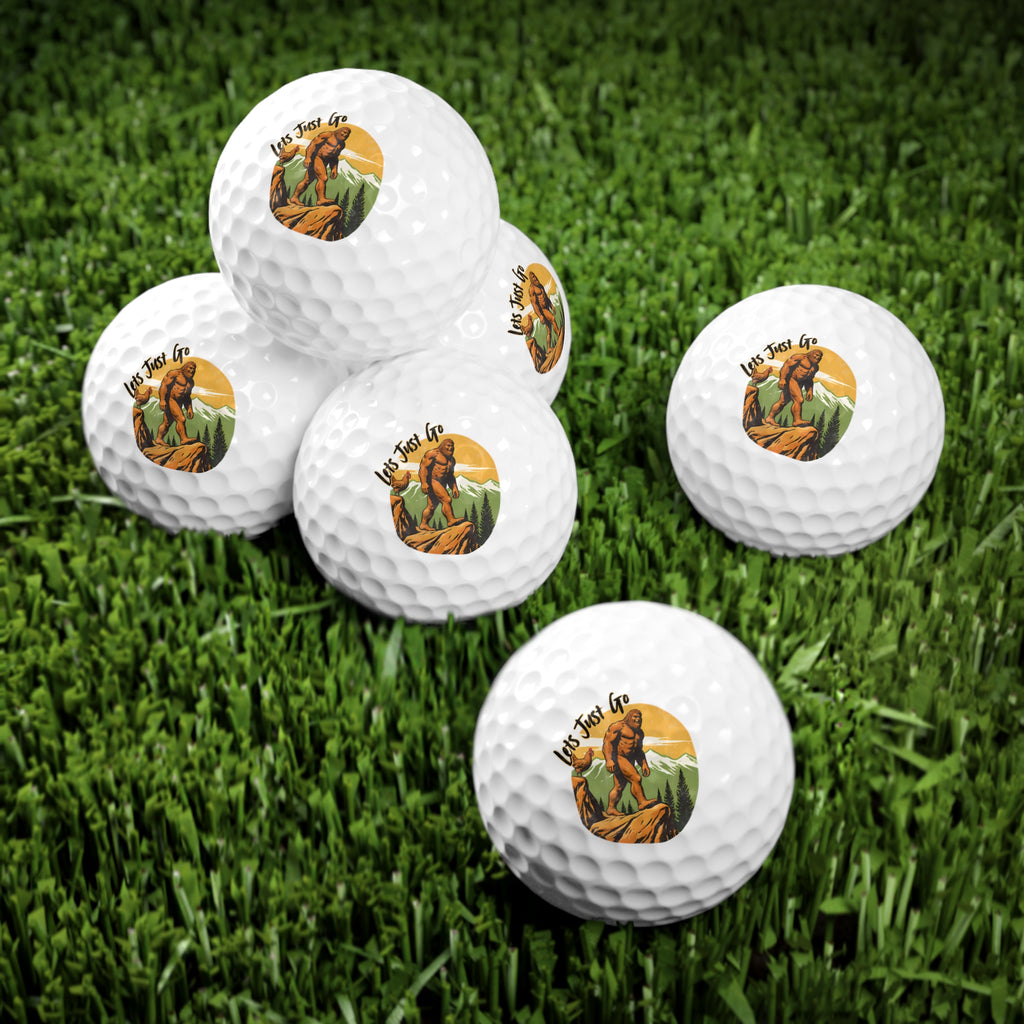 Lets Just Go Golf Balls, 6pcs