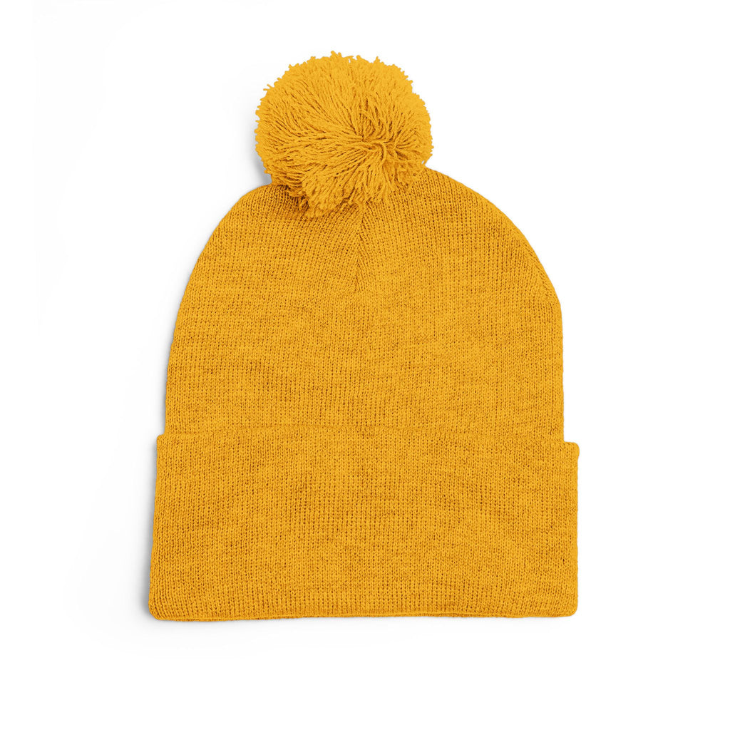 Born to Shine – Cozy Pom Knit Beanie