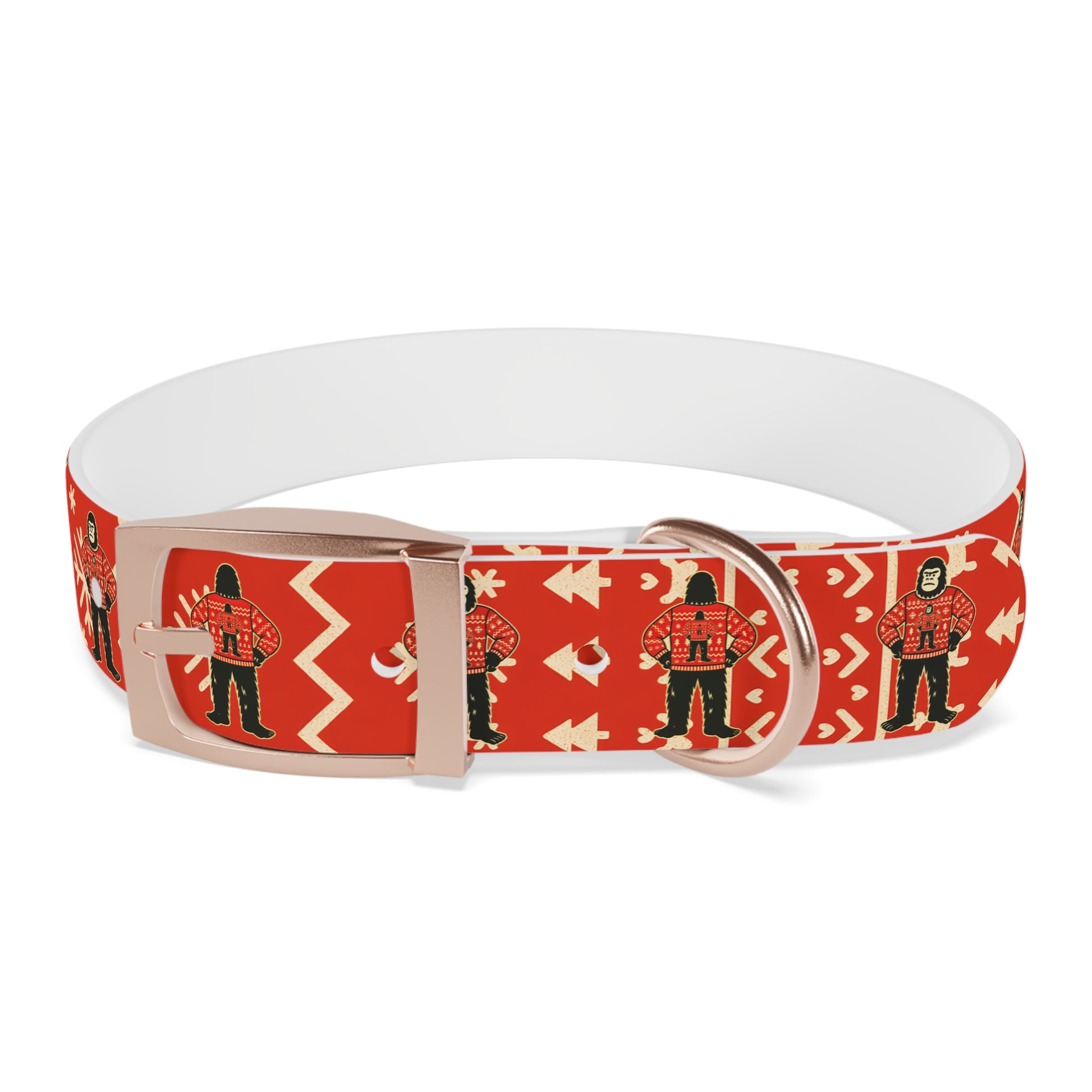Bigfoot’s Ugly Christmas Sweater – Holiday Dog Collar