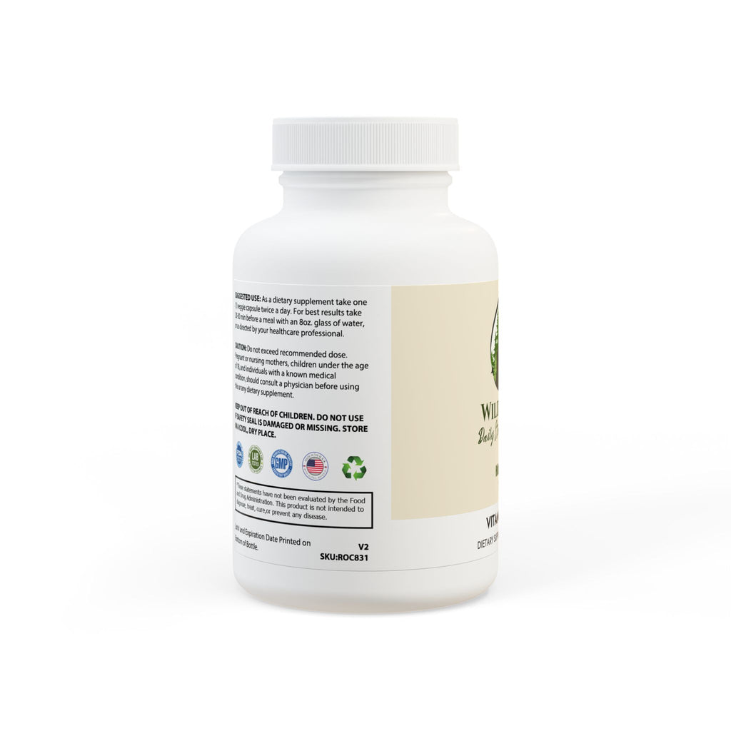 WildBound Vitamin K2 + D3 Supplement (60 Capsules) - Hidden Realm Essentials