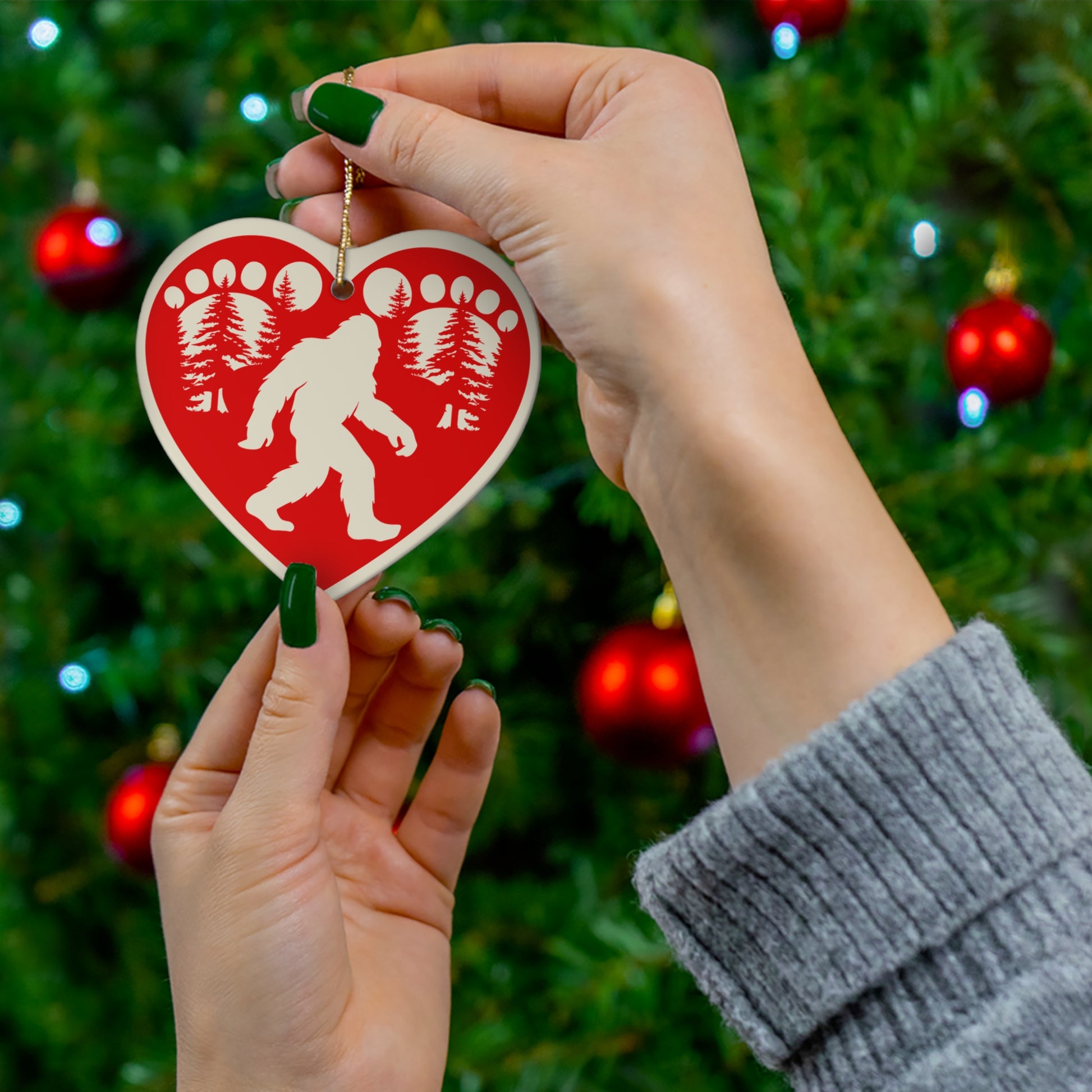 Heart of the Wild – Ceramic Ornament