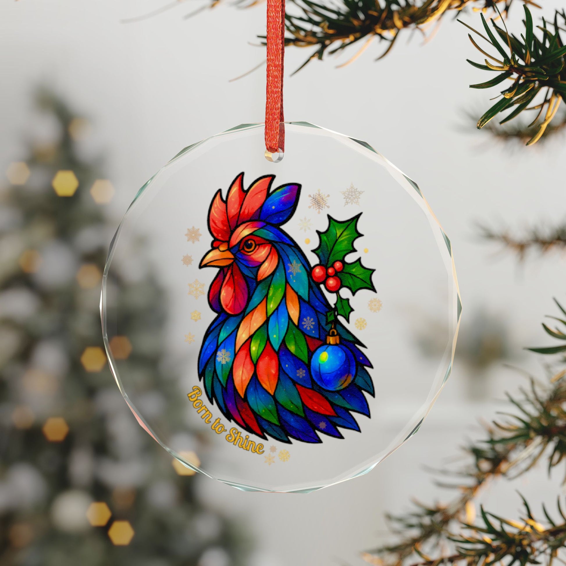Born to Shine – Radiant Reflections Crystal Ornament