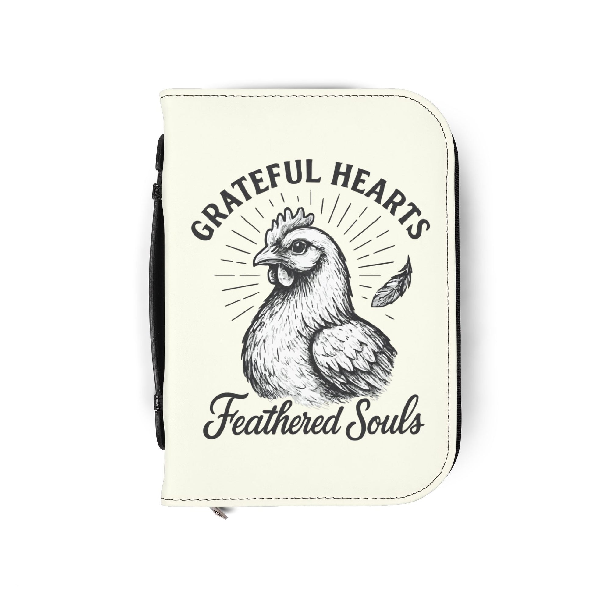 Grateful Hearts, Feathered Souls Bible Cover