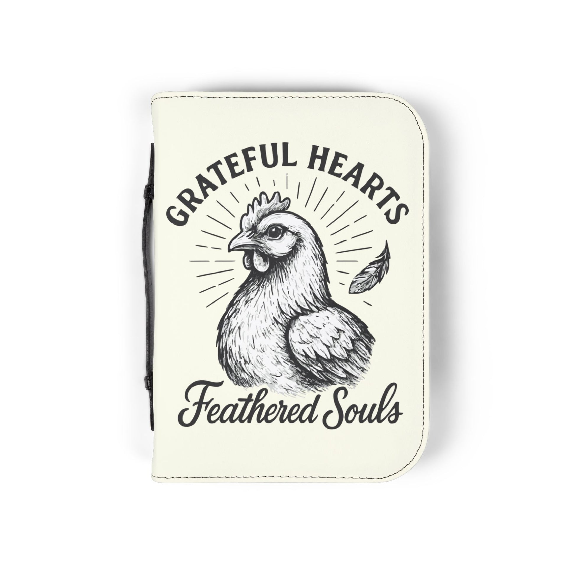 Grateful Hearts, Feathered Souls Bible Cover