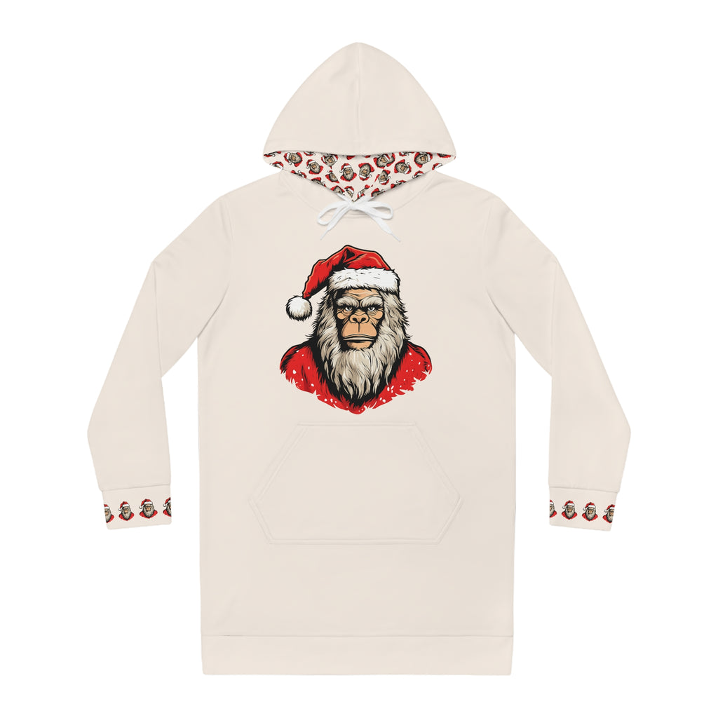 Santa Squatch – Women’s Hoodie Dress