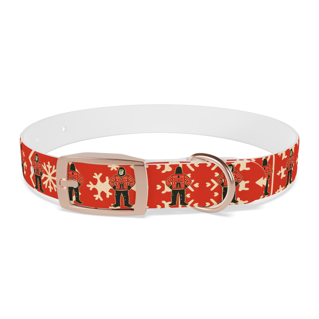 Bigfoot’s Ugly Christmas Sweater – Holiday Dog Collar