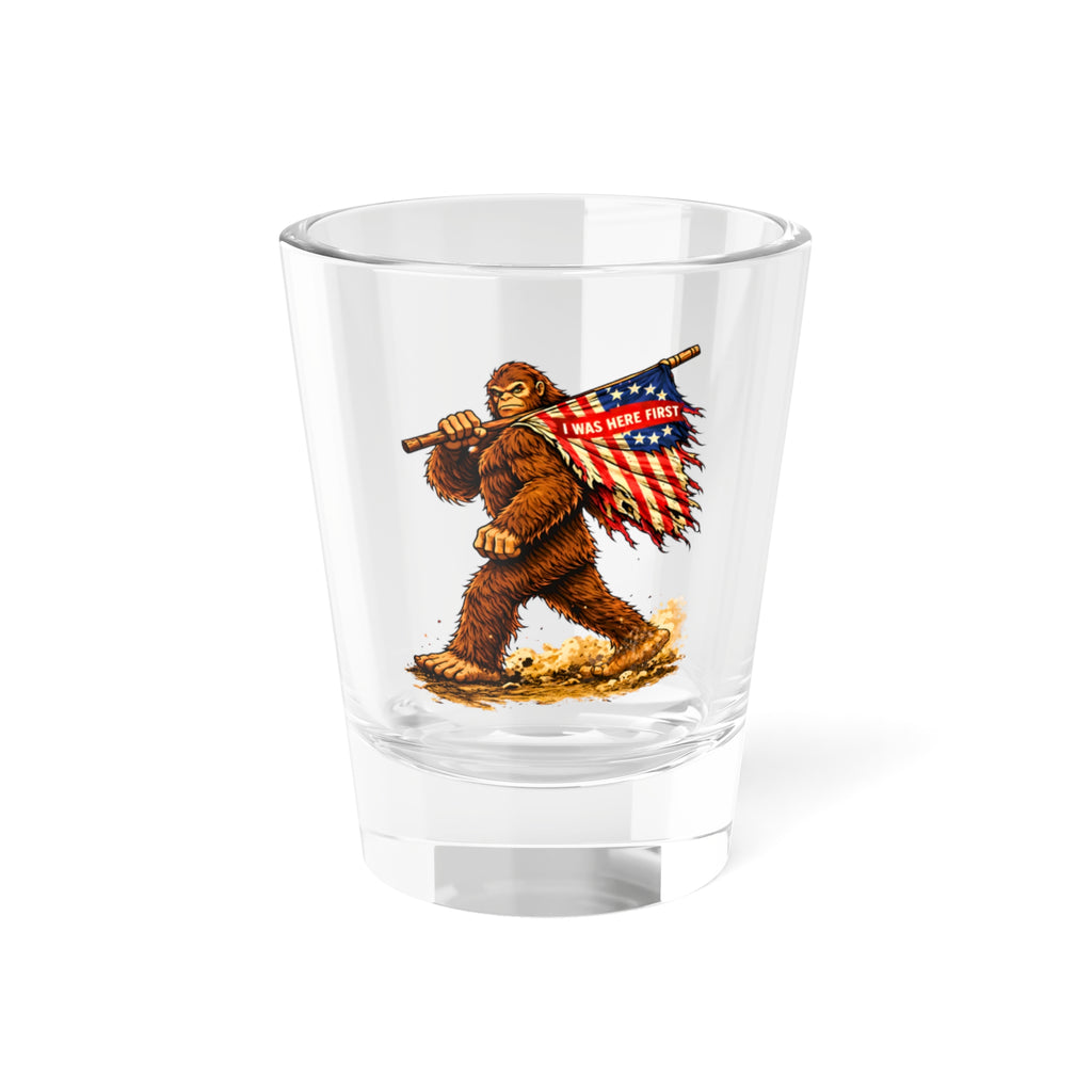 Here First Patriotic 1.5oz Shot Glass
