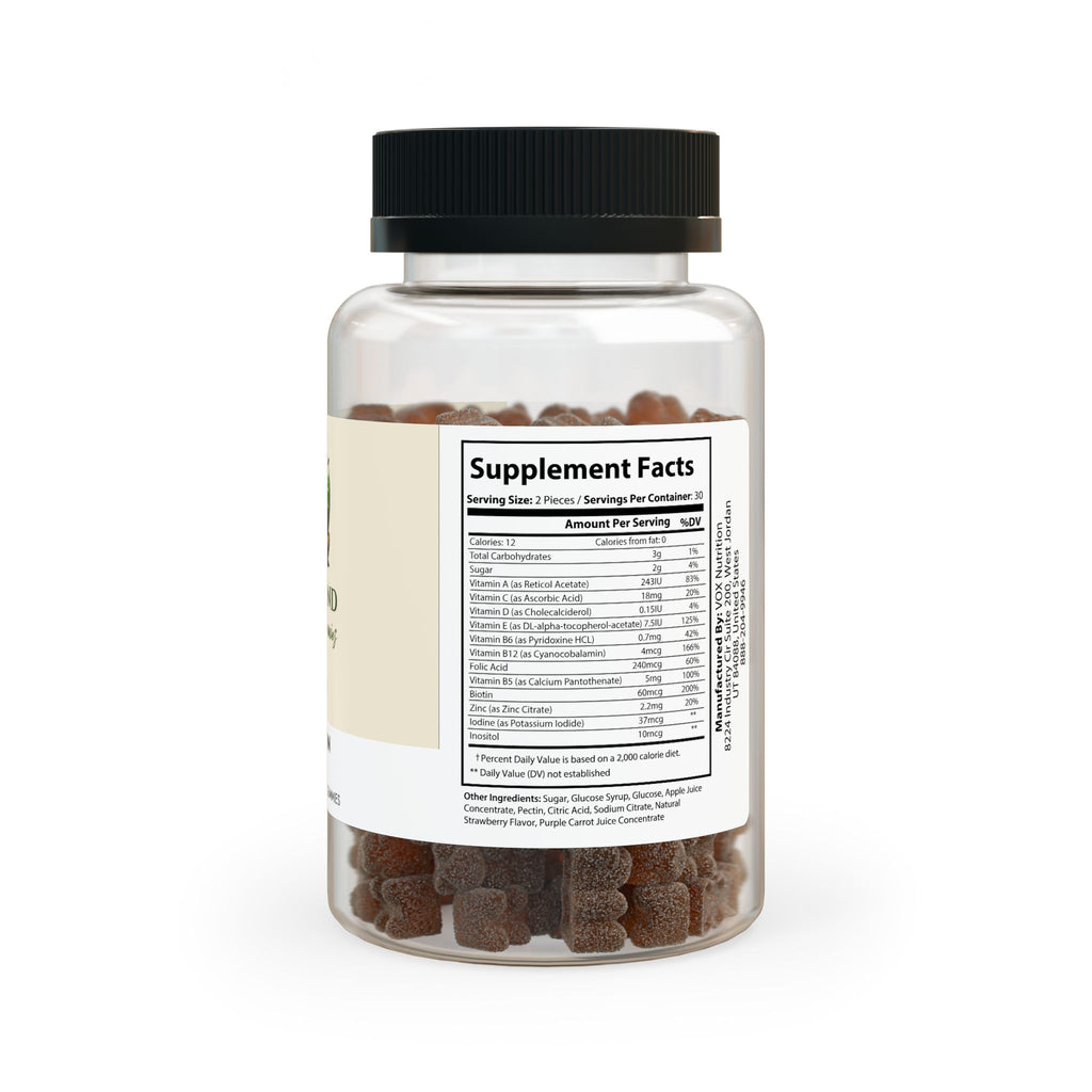 WildBound Multivitamin Gummies for Adults (60 Gummies) - Hidden Realm Essentials
